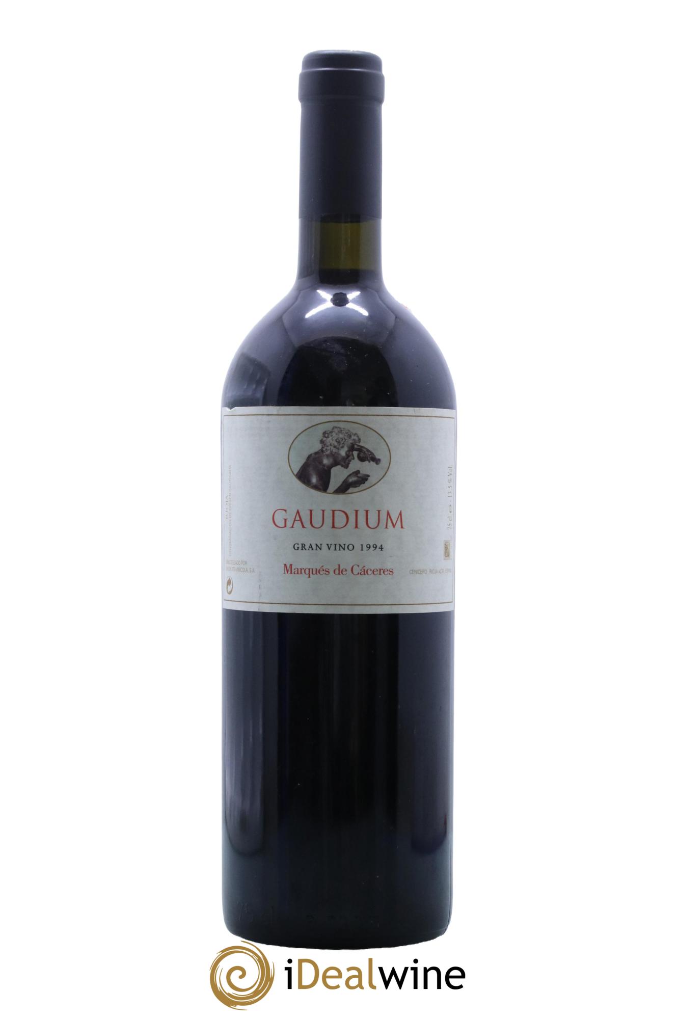 Rioja DOCA Gauduim Gran Vino Marques de Caceres 1994 - Lot de 1 bouteille - 0