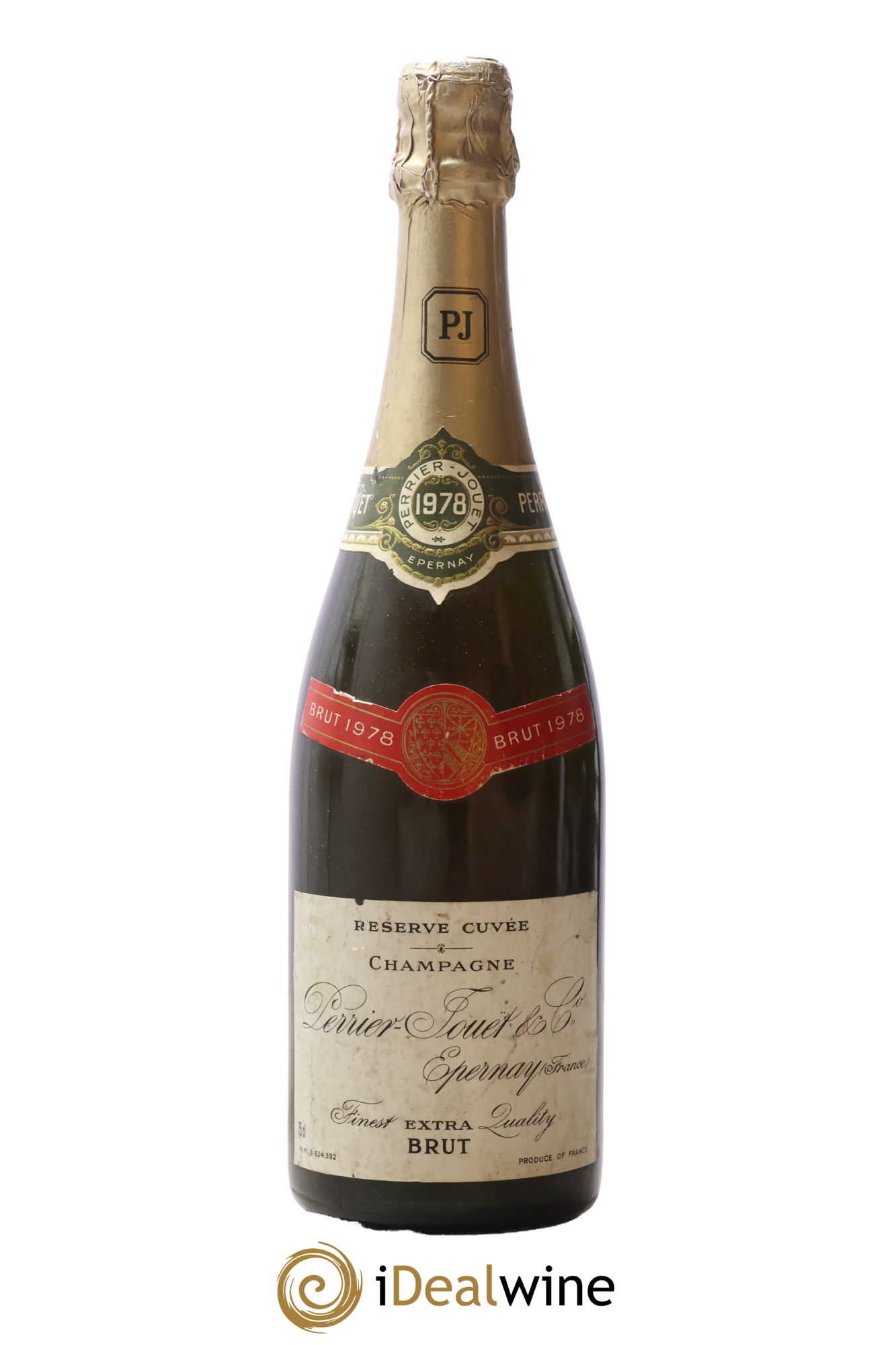 Champagne Extra-Brut Réserve Perrier-Jouët 1978 - Lot of 1 bottle - 0