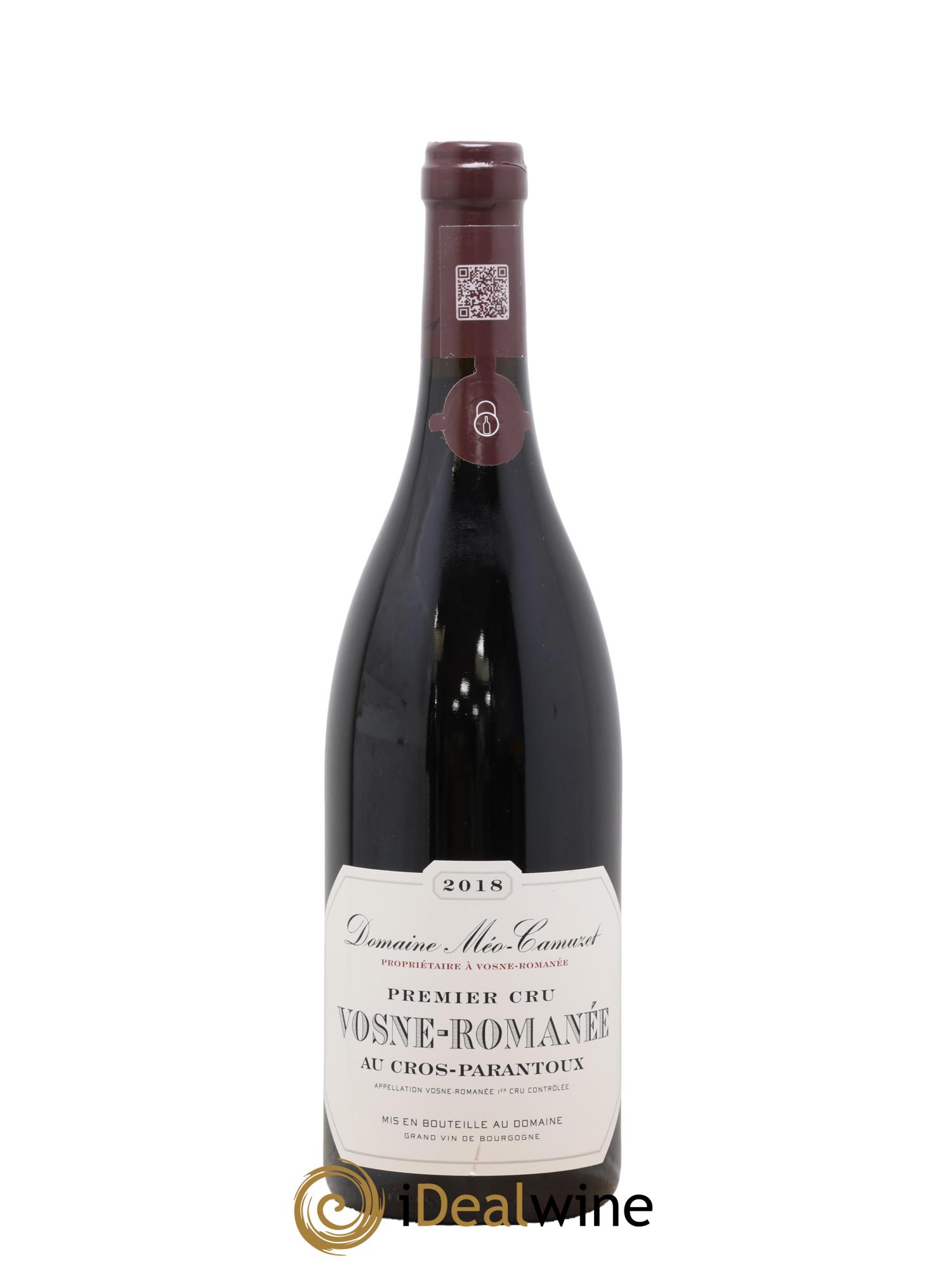 Vosne-Romanée 1er Cru Au Cros Parantoux Méo-Camuzet (Domaine) 2018 - Lot of 1 bottle - 0