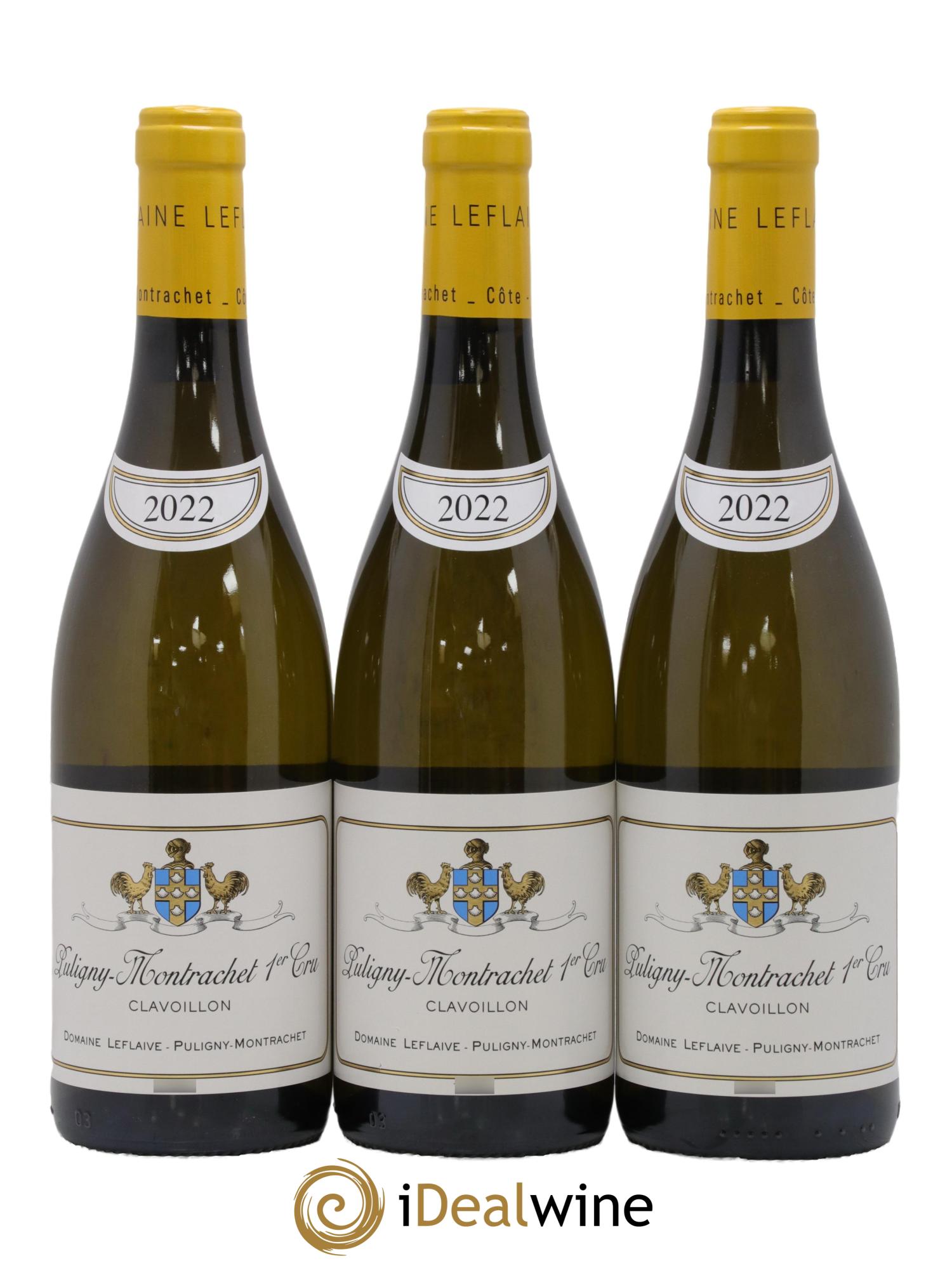 Puligny-Montrachet 1er Cru Clavoillon Leflaive (Domaine) 2022 - Lot de 3 bouteilles - 0