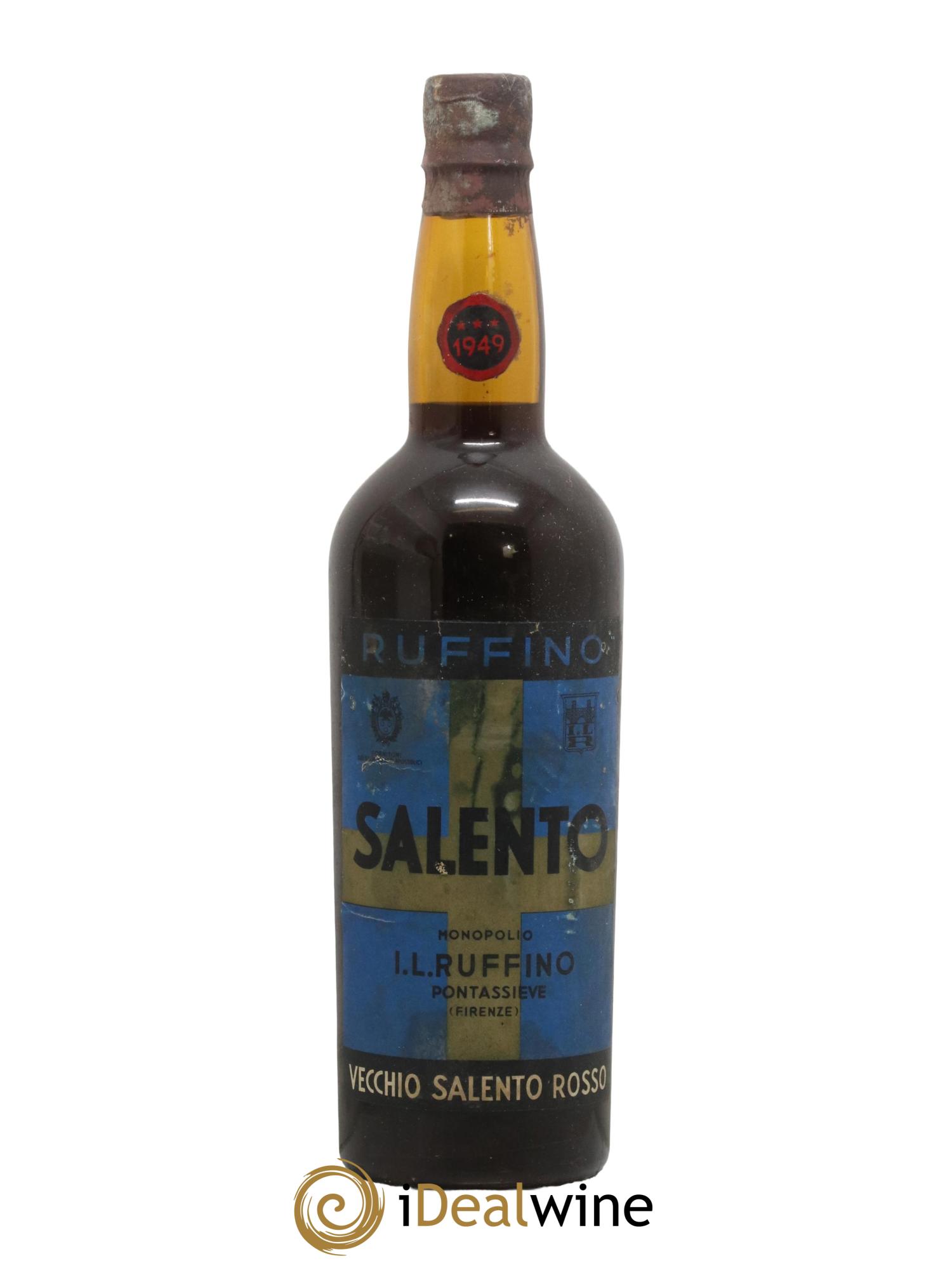 Italie Ruffino Salento Rosso 1949 - Lot de 1 bouteille - 0