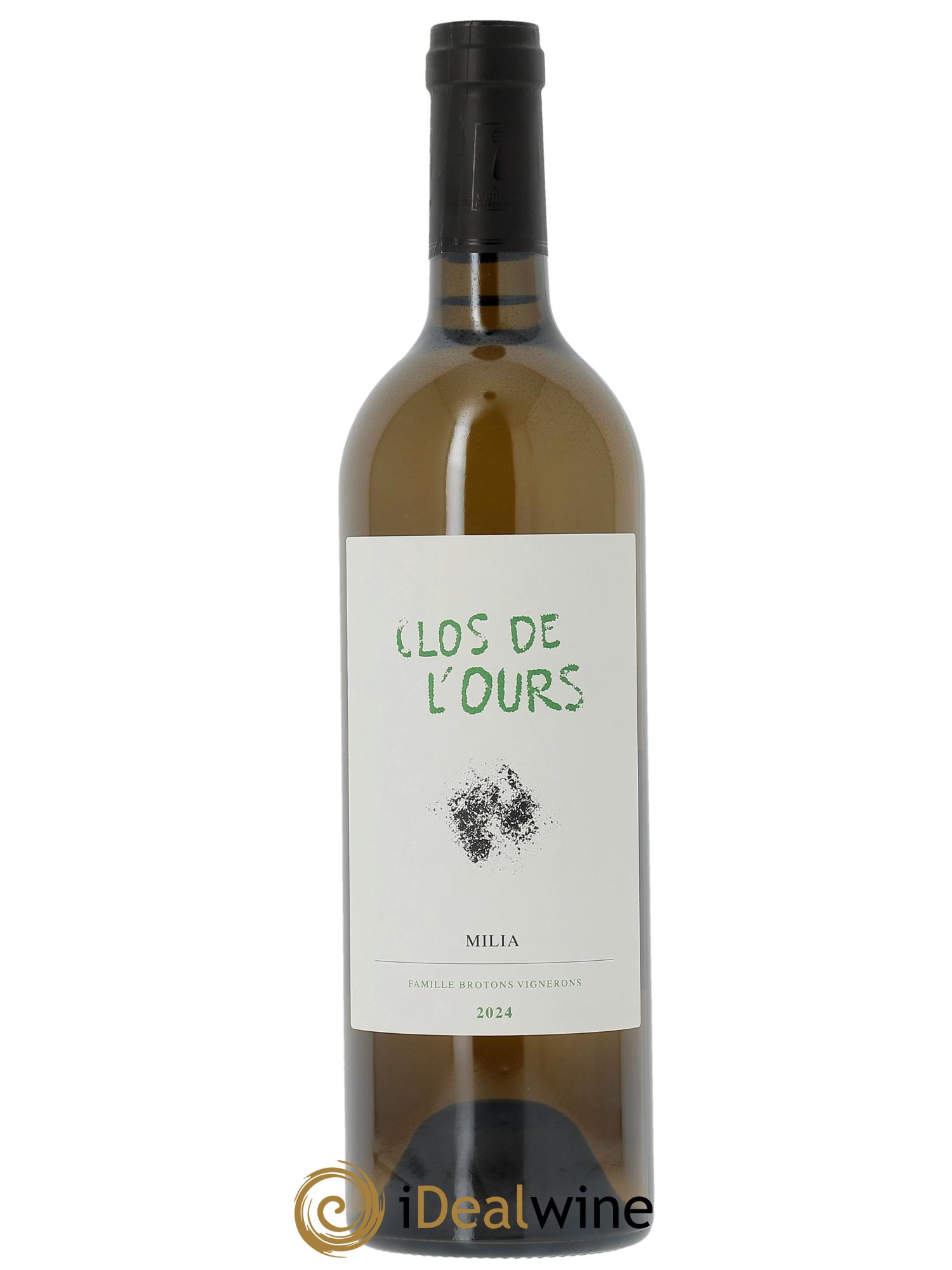 Côtes de Provence Milia Clos de l'Ours  2024 - Lot de 1 bouteille - 0