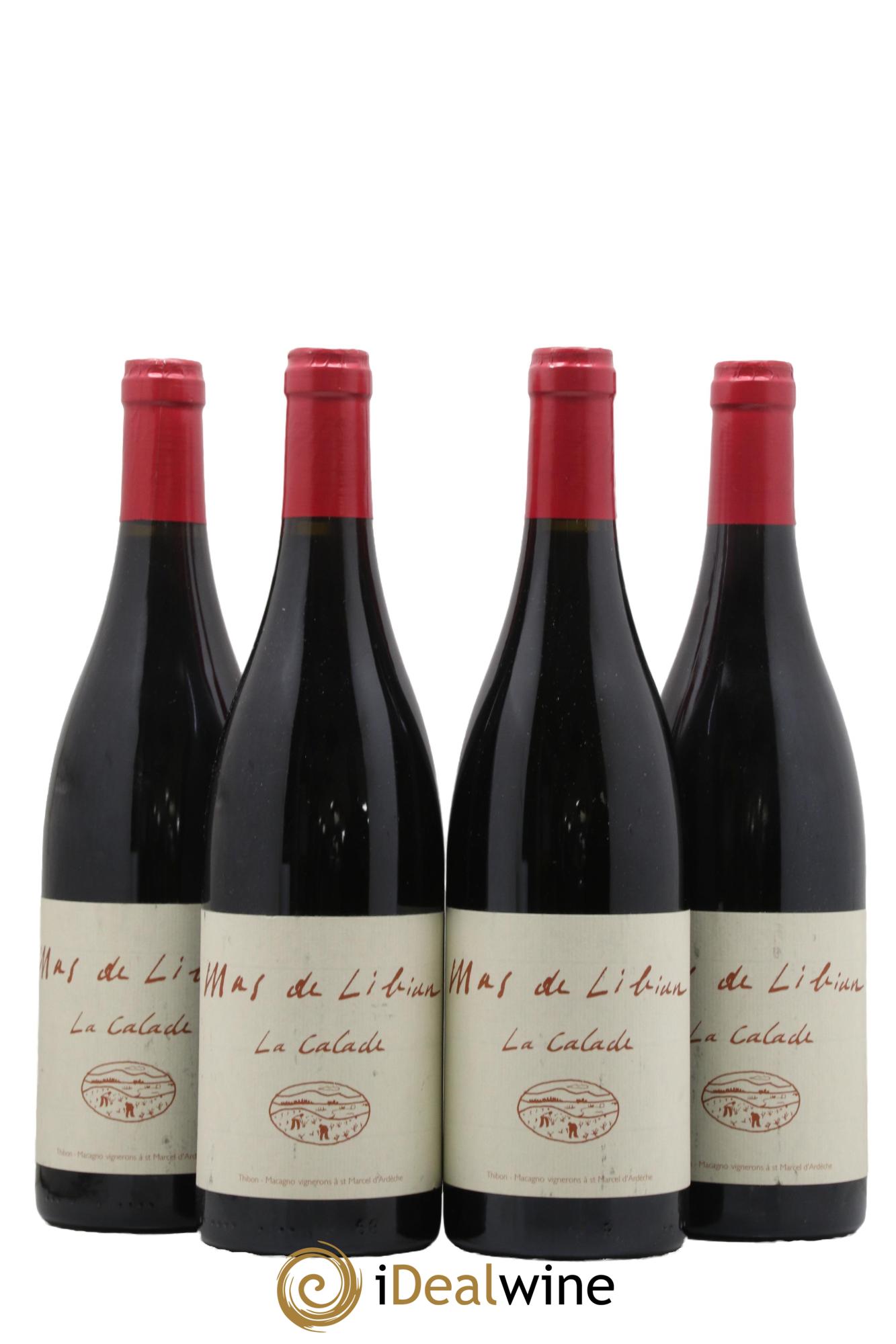 Côtes-du-Rhône La Calade Mas de Libian 2010 - Lot de 4 bouteilles - 0