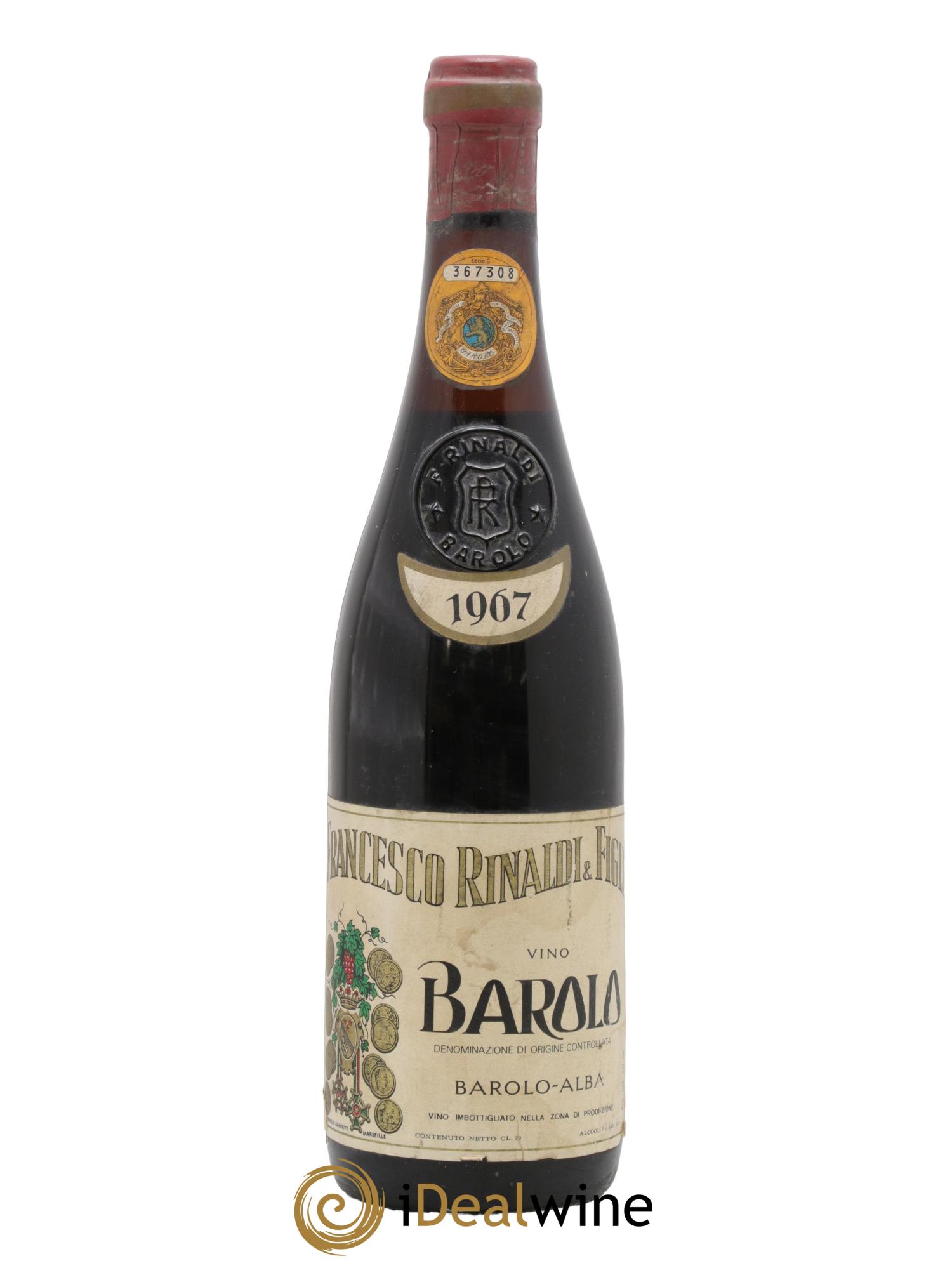 Barolo DOCG Francesco Rinaldi 1967 - Lot of 1 bottle - 0