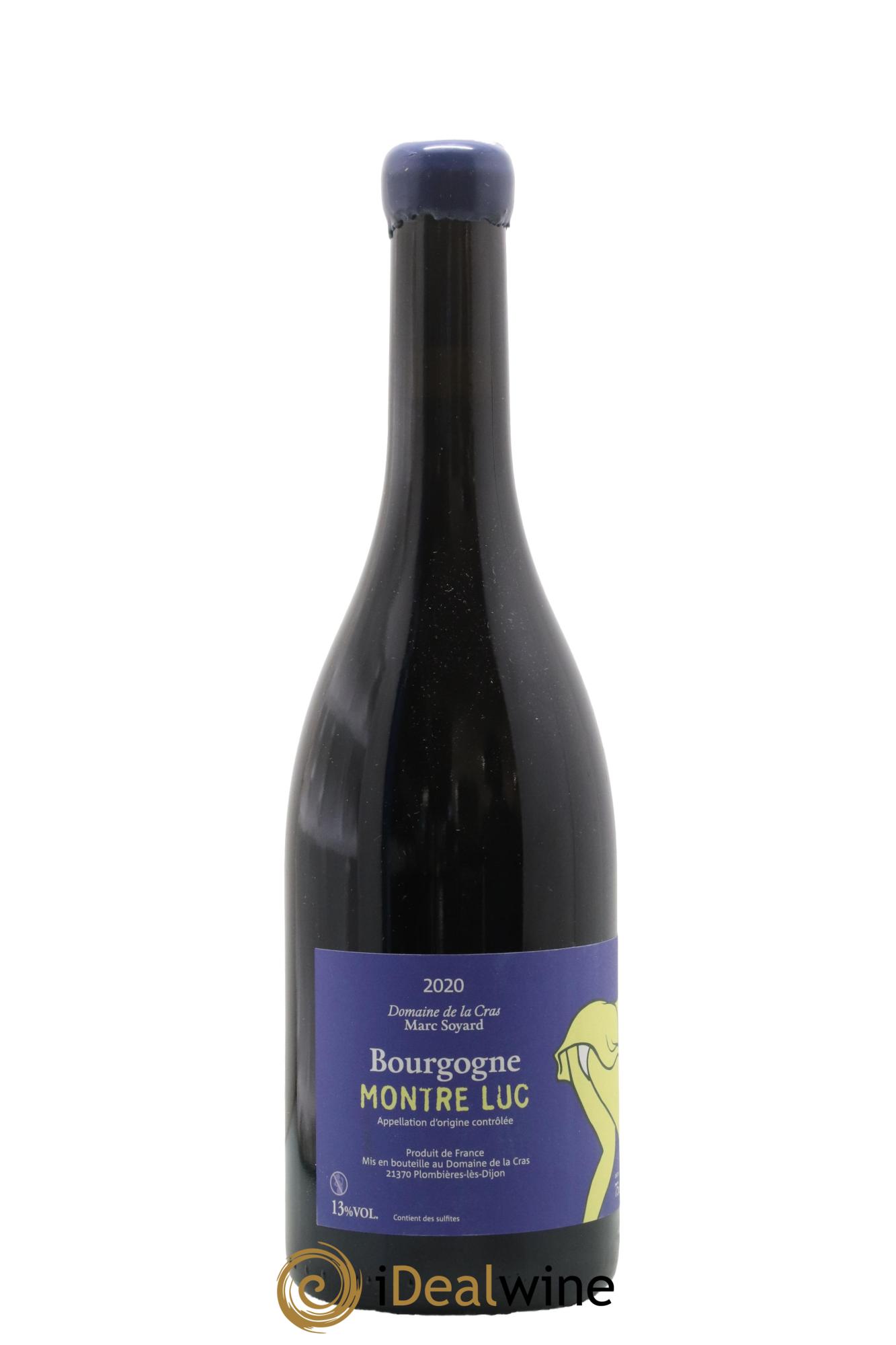 Bourgogne Montrecul Domaine de la Cras - Marc Soyard 2020 - Lot de 1 bouteille - 0