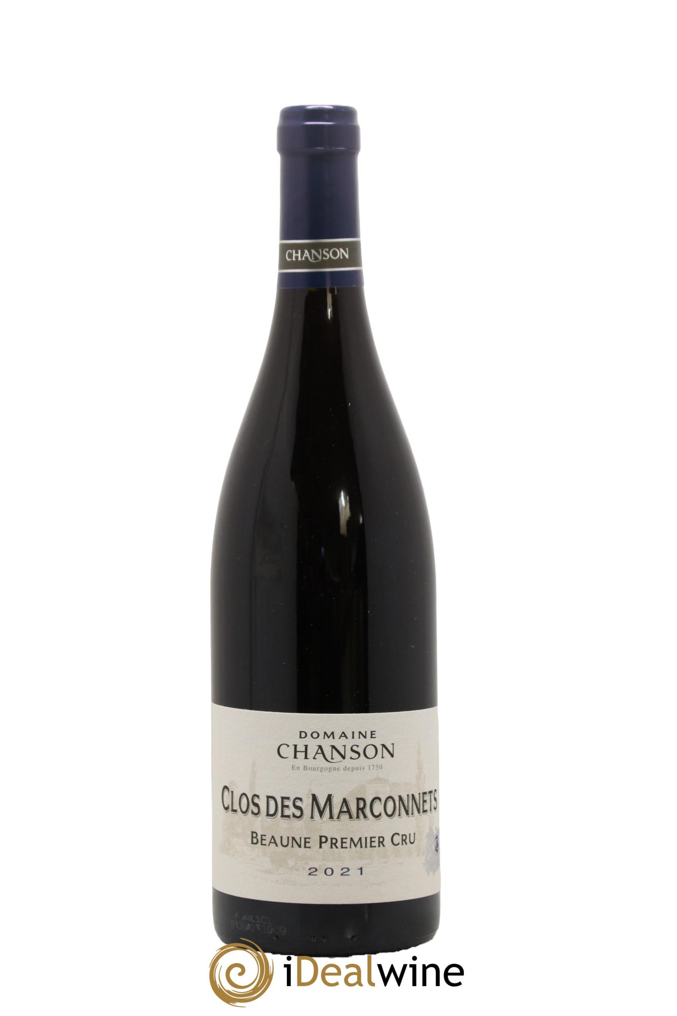 Beaune 1er Cru Clos des Marconnets Chanson 2021 - Lotto di 1 bottiglia - 0
