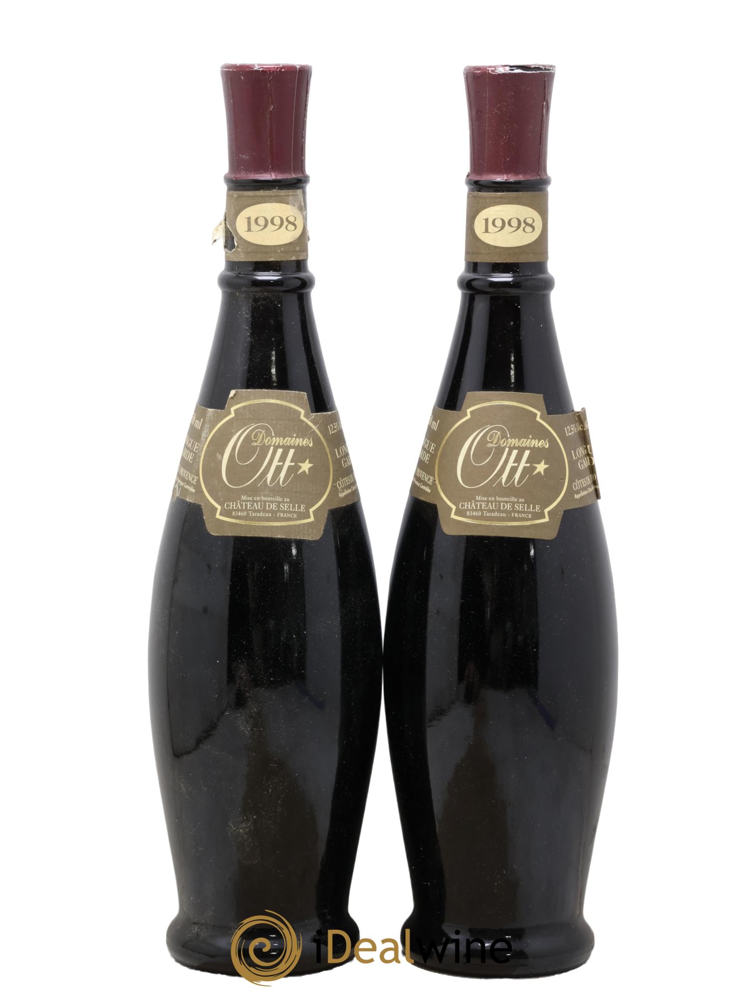 Côtes de Provence Château de Selle Famille Ott 1998 - Lotto di 2 bottiglie - 0