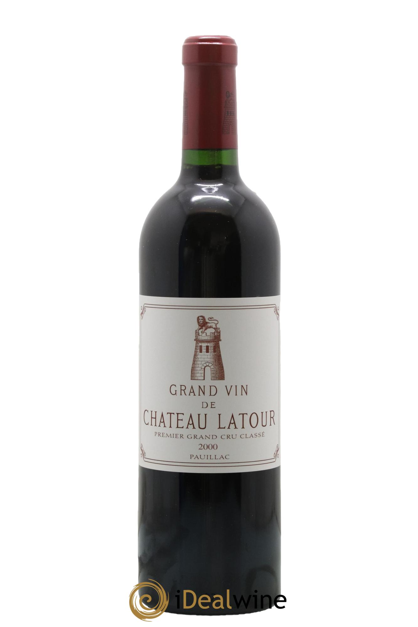 Château Latour 1er Grand Cru Classé 2000 - Lot de 1 bouteille - 0