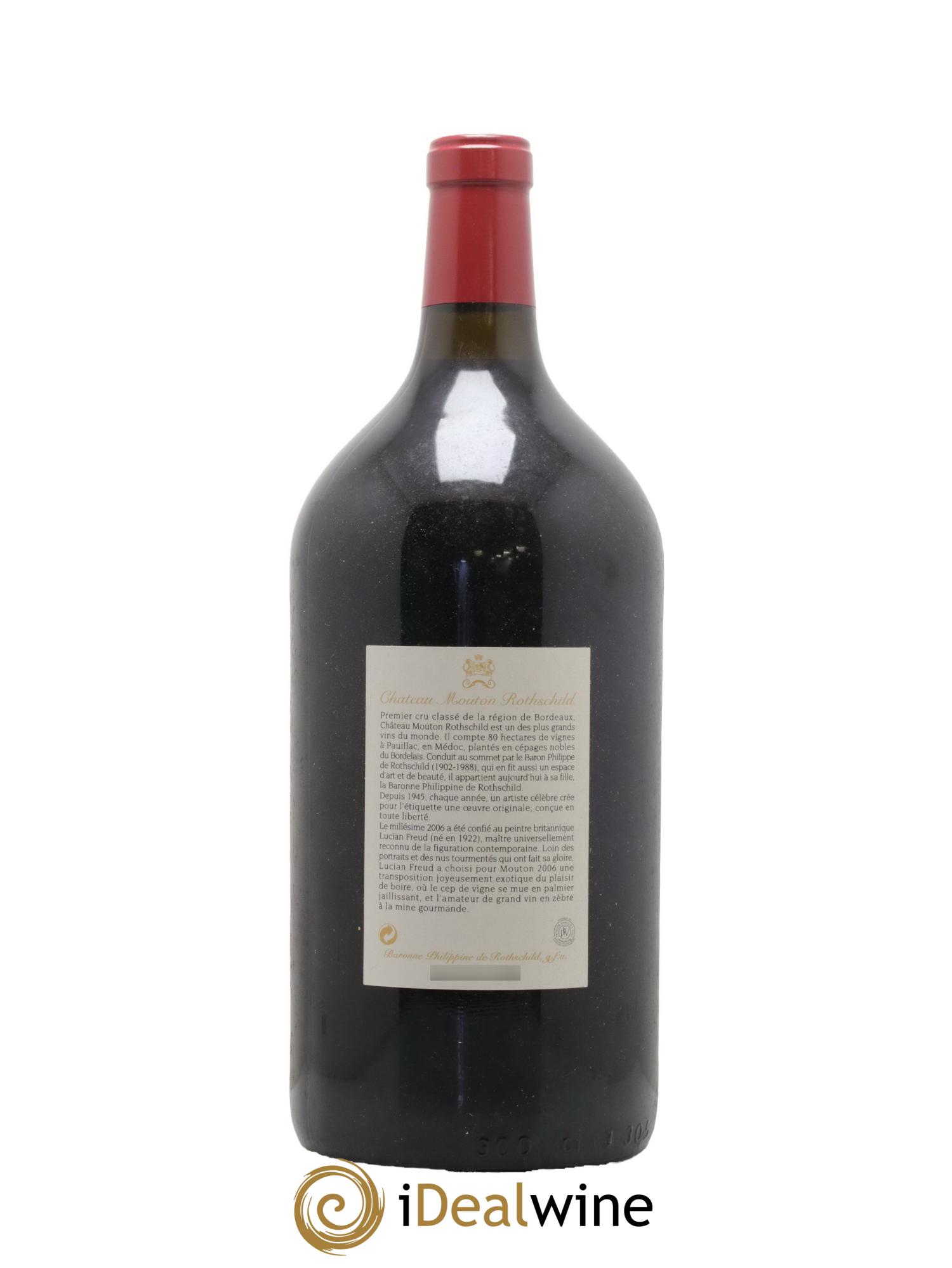 Château Mouton Rothschild 1er Grand Cru Classé 2006 - Lot of 1 double magnum - 2