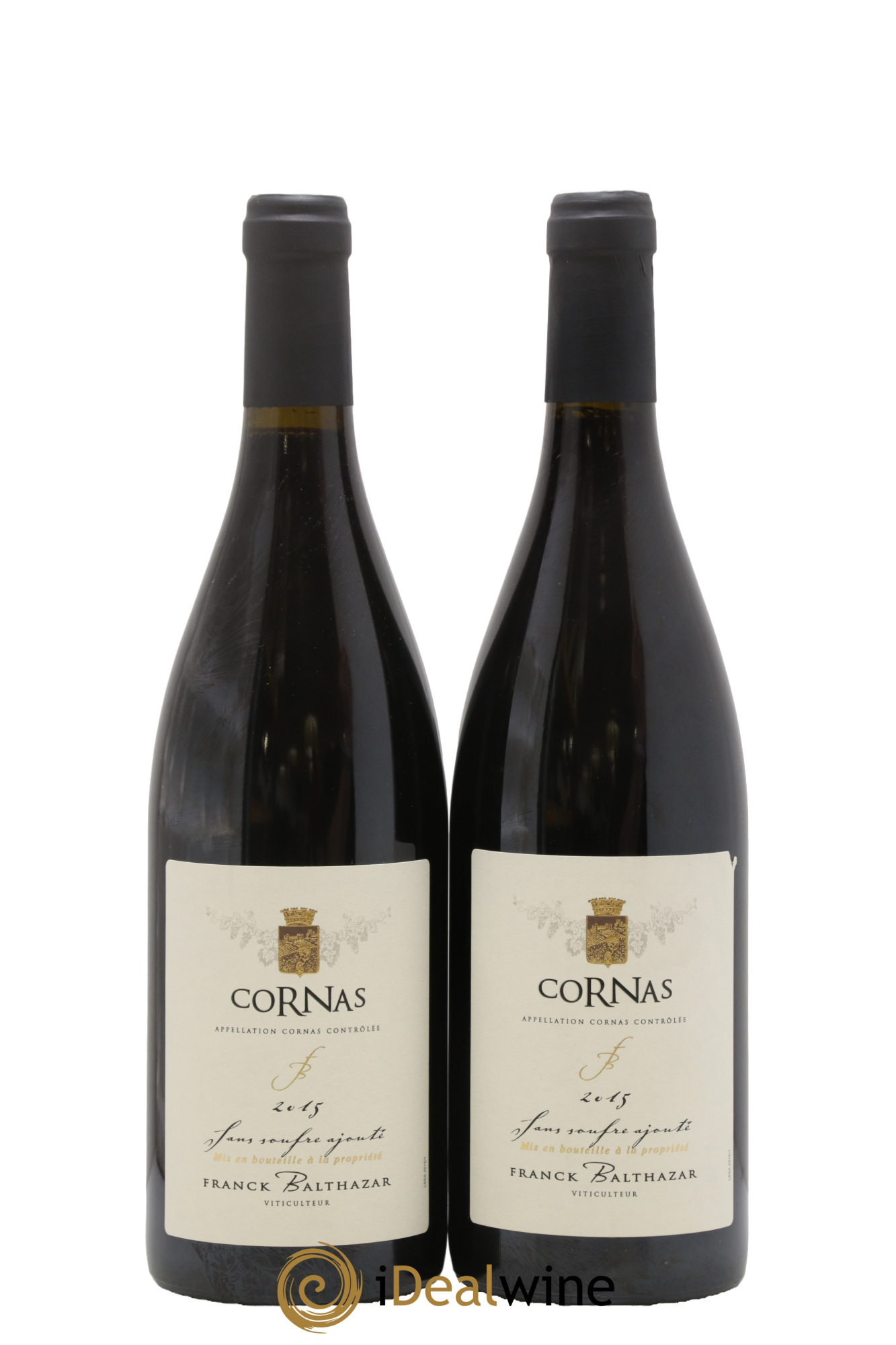 Cornas Cuvée sans soufre Franck Balthazar (Domaine) 2015 - Lot of 2 bottles - 0