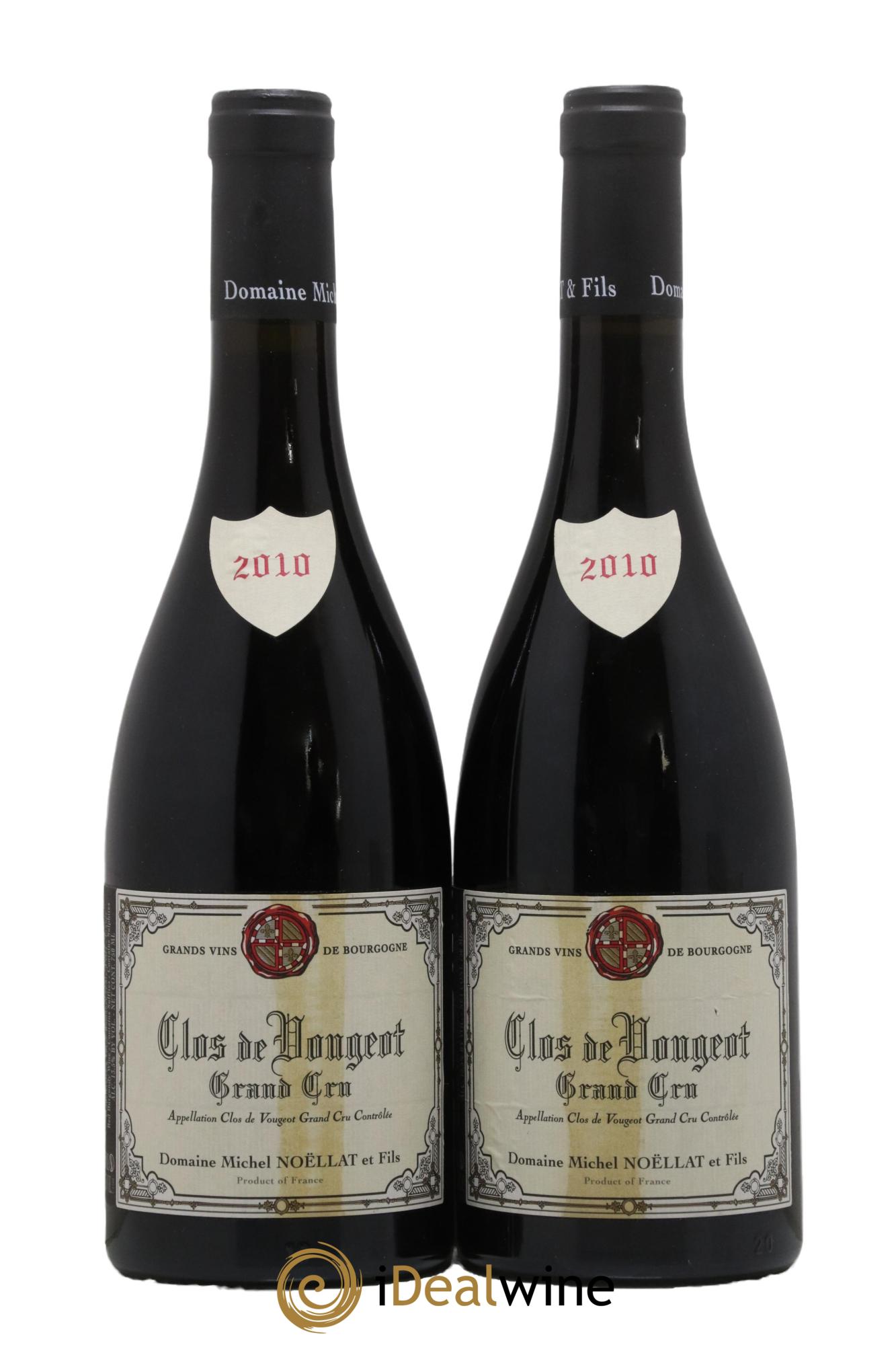 Clos de Vougeot Grand Cru Michel Noëllat et Fils (Domaine) 2010 - Lot de 2 bouteilles - 0