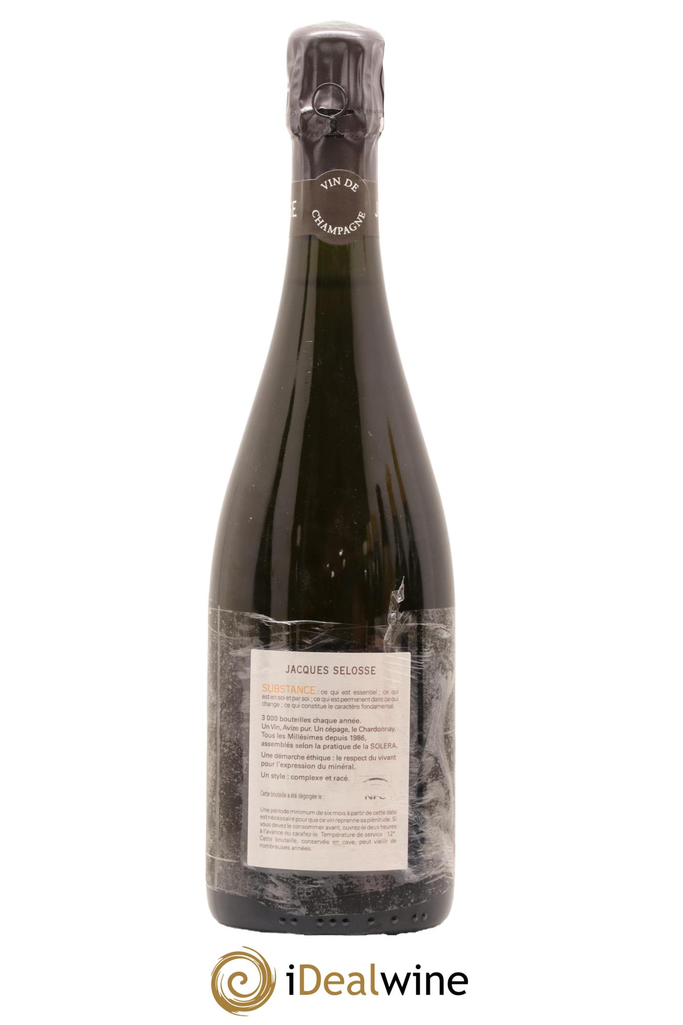 Substance Jacques Selosse - Posten von 1 Flasche - 1