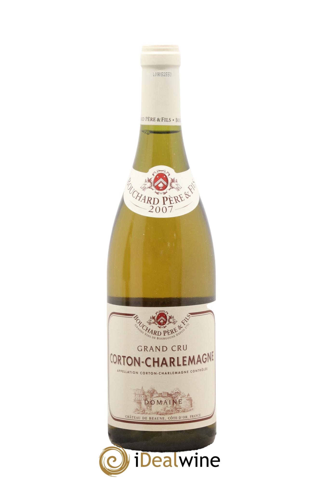 Corton-Charlemagne Grand Cru Bouchard Père & Fils 2007 - Lot de 1 bouteille - 0