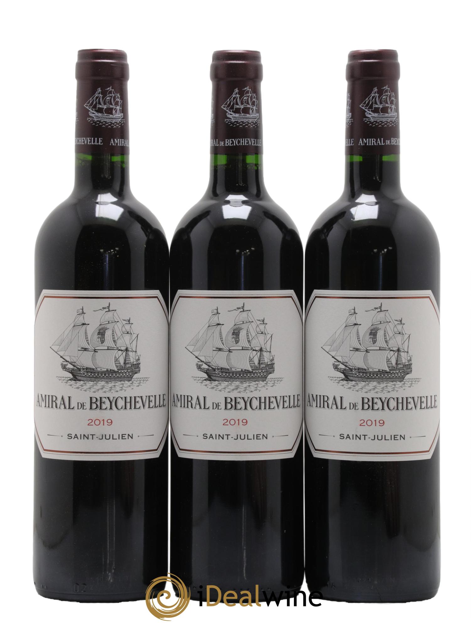 Amiral de Beychevelle Second Vin 2019 - Lot de 6 bouteilles - 1