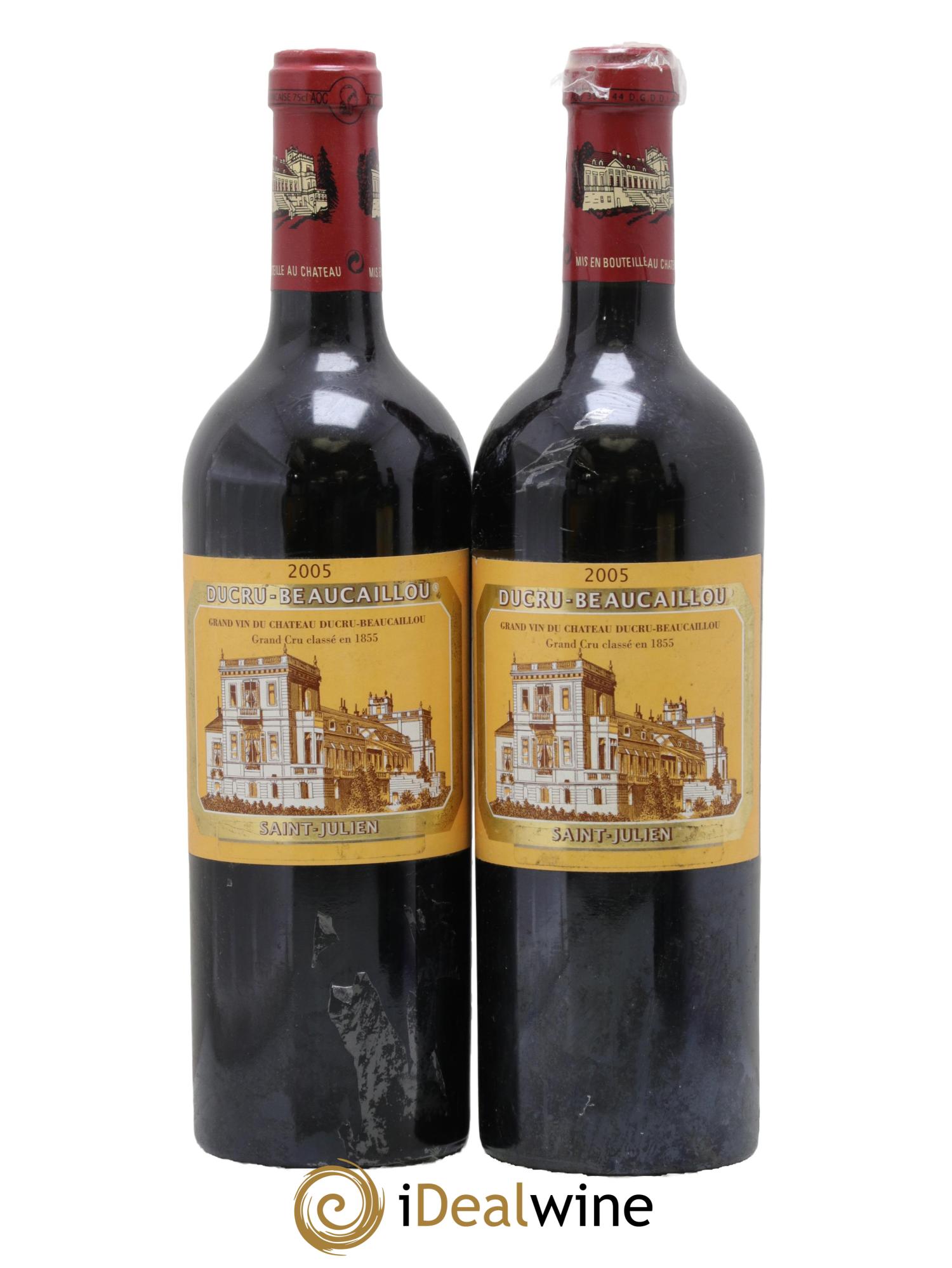 Château Ducru Beaucaillou 2ème Grand Cru Classé 2005 - Lot de 2 bouteilles - 0