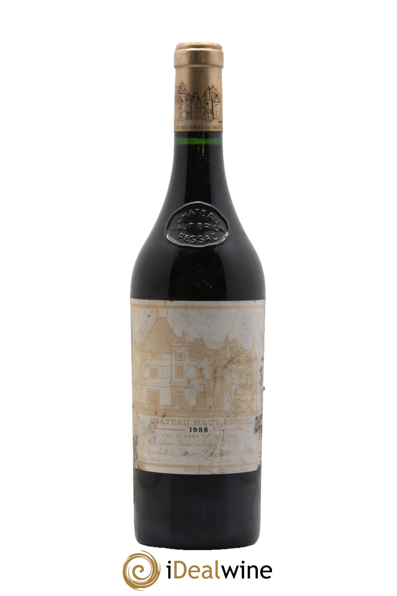 Château Haut Brion 1er Grand Cru Classé 1988 - Lot de 1 bouteille - 0