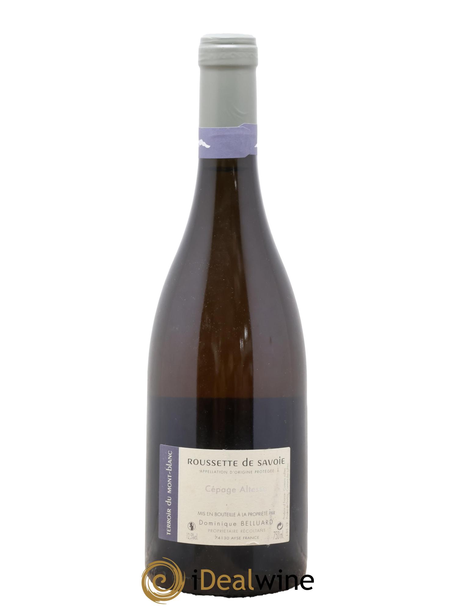 Vin de France Les Grandes Jorasses Domaine Belluard  2019 - Lot de 1 bouteille - 1