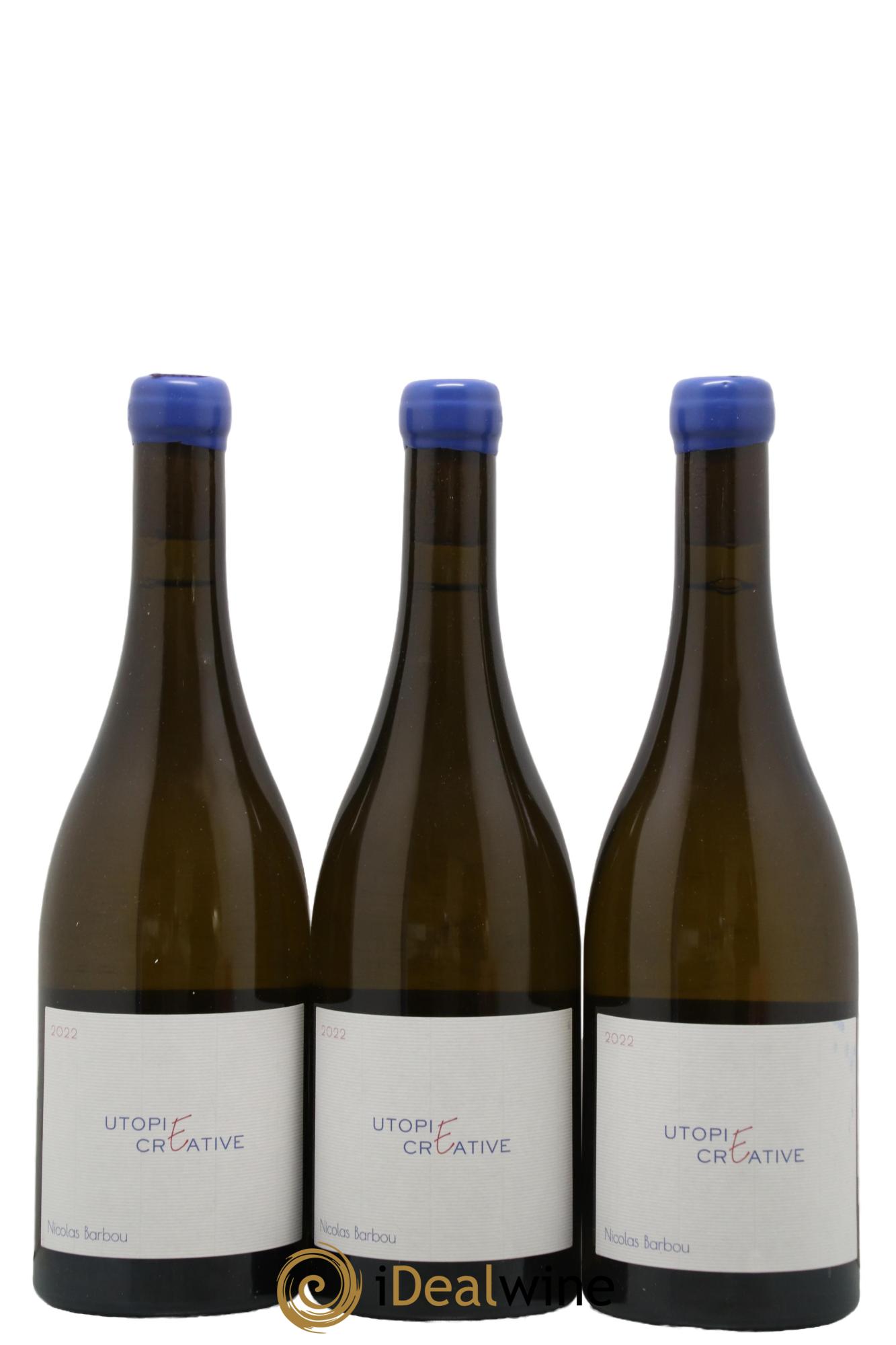 Touraine-Oisly Utopie Créative Nicolas Barbou 2022 - Lot de 3 bouteilles - 0