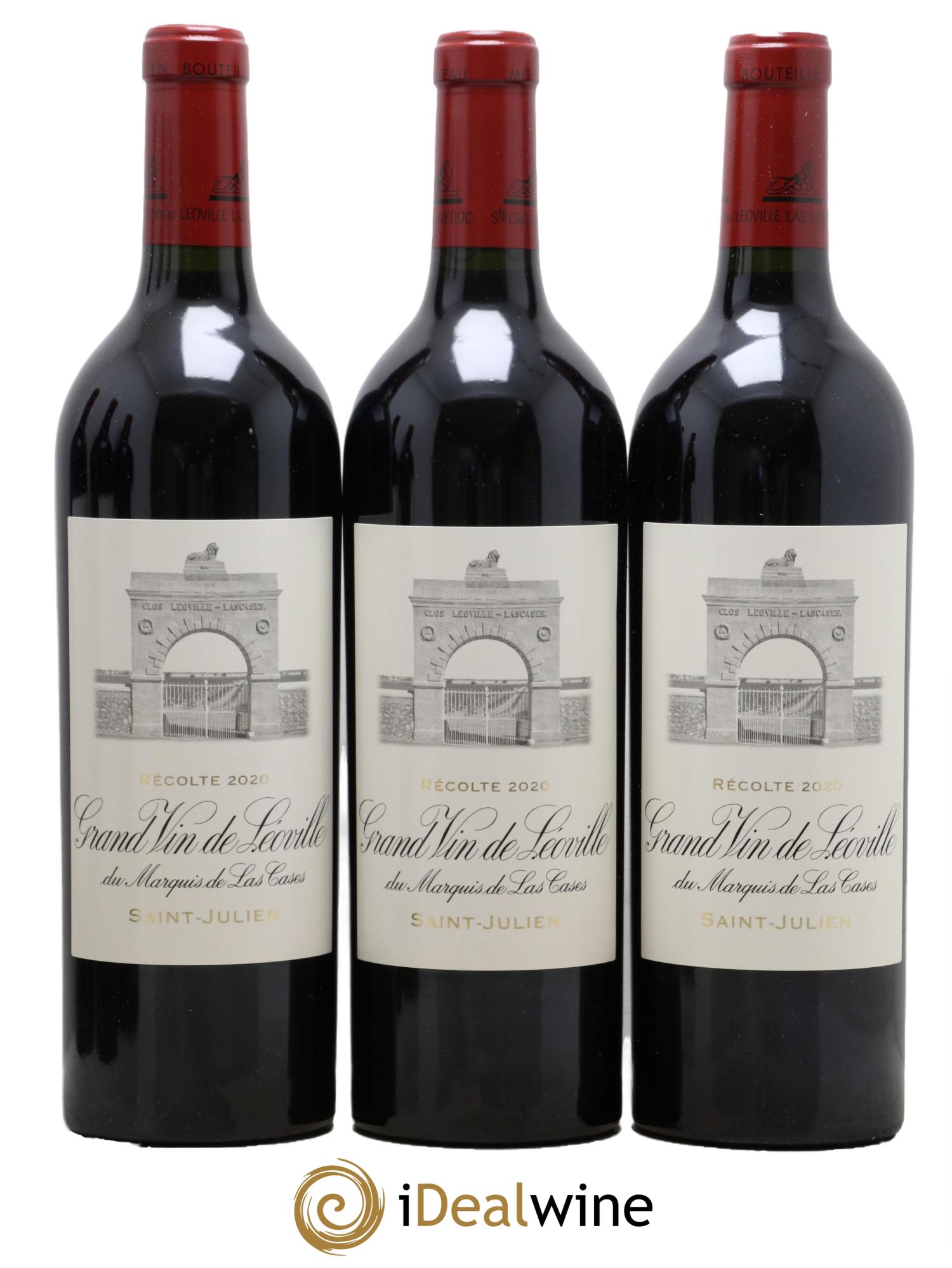 Château Léoville Las Cases 2ème Grand Cru Classé 2020 - Lotto di 6 bottiglie - 1