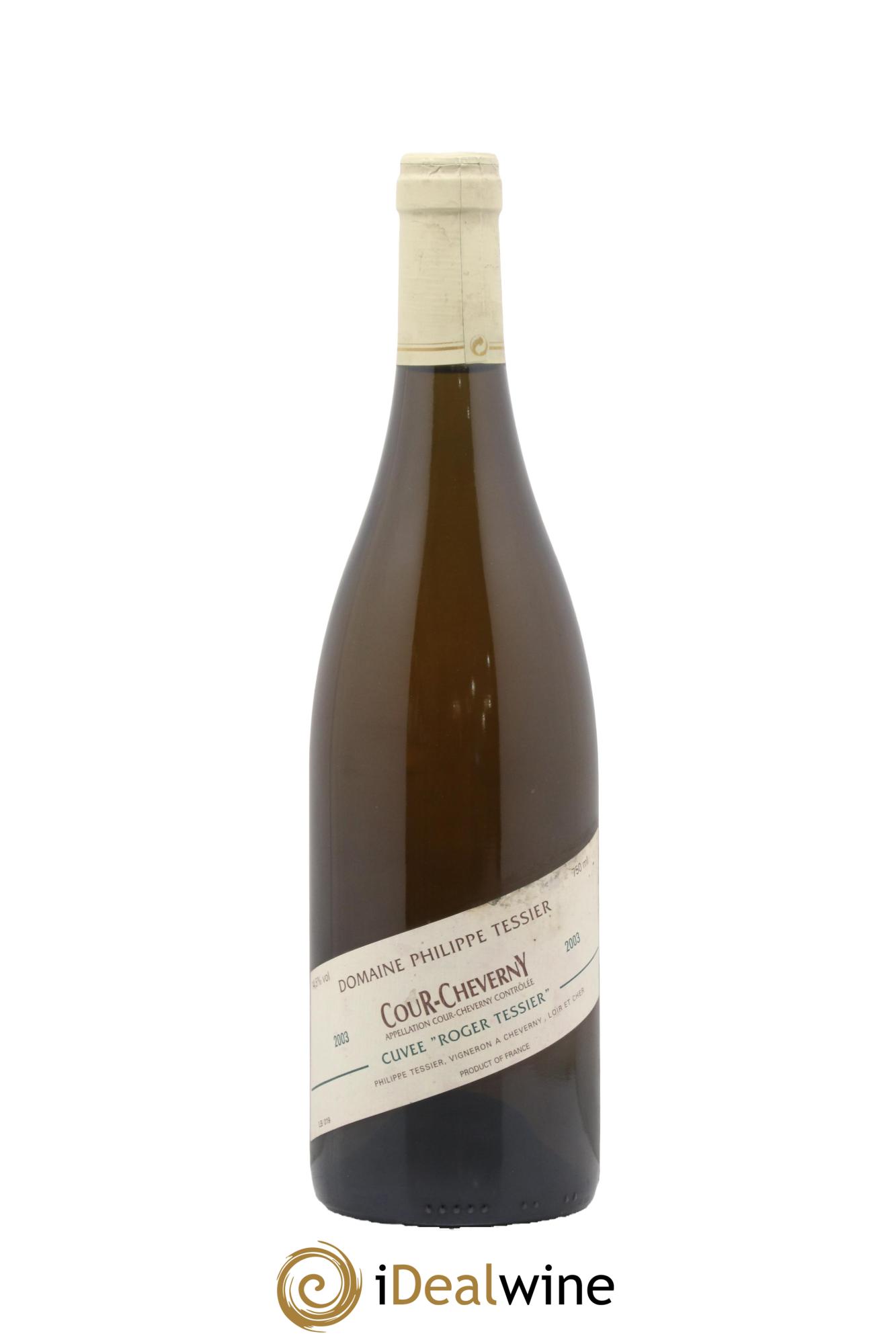 Cour-Cheverny Cuvée Roger Tessier Philippe Tessier 2003 - Lot de 1 bouteille - 0