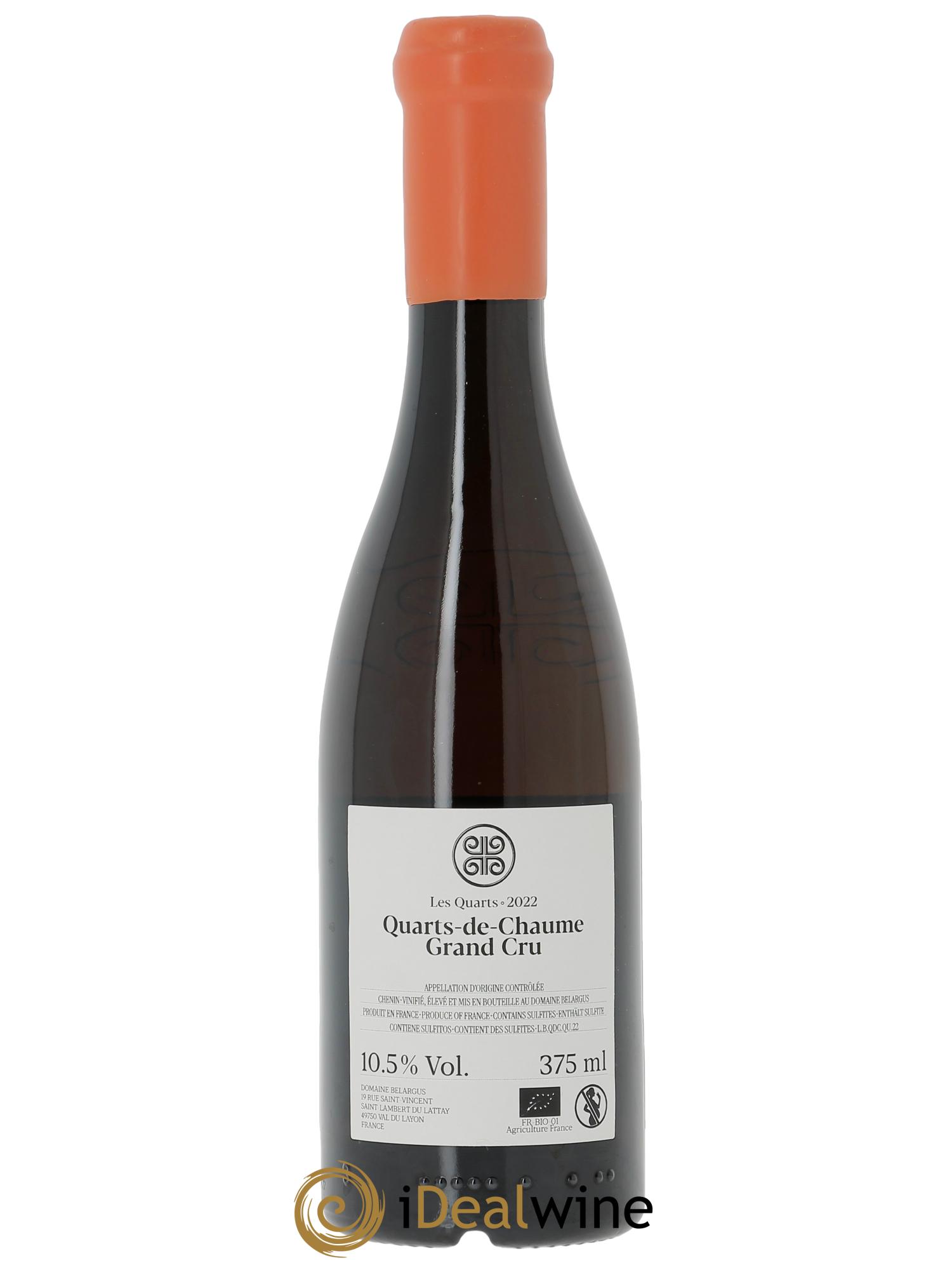 Quarts de Chaume Grand Cru Quarts Belargus 2022 - Lotto di 1 mezza bottiglia - 1
