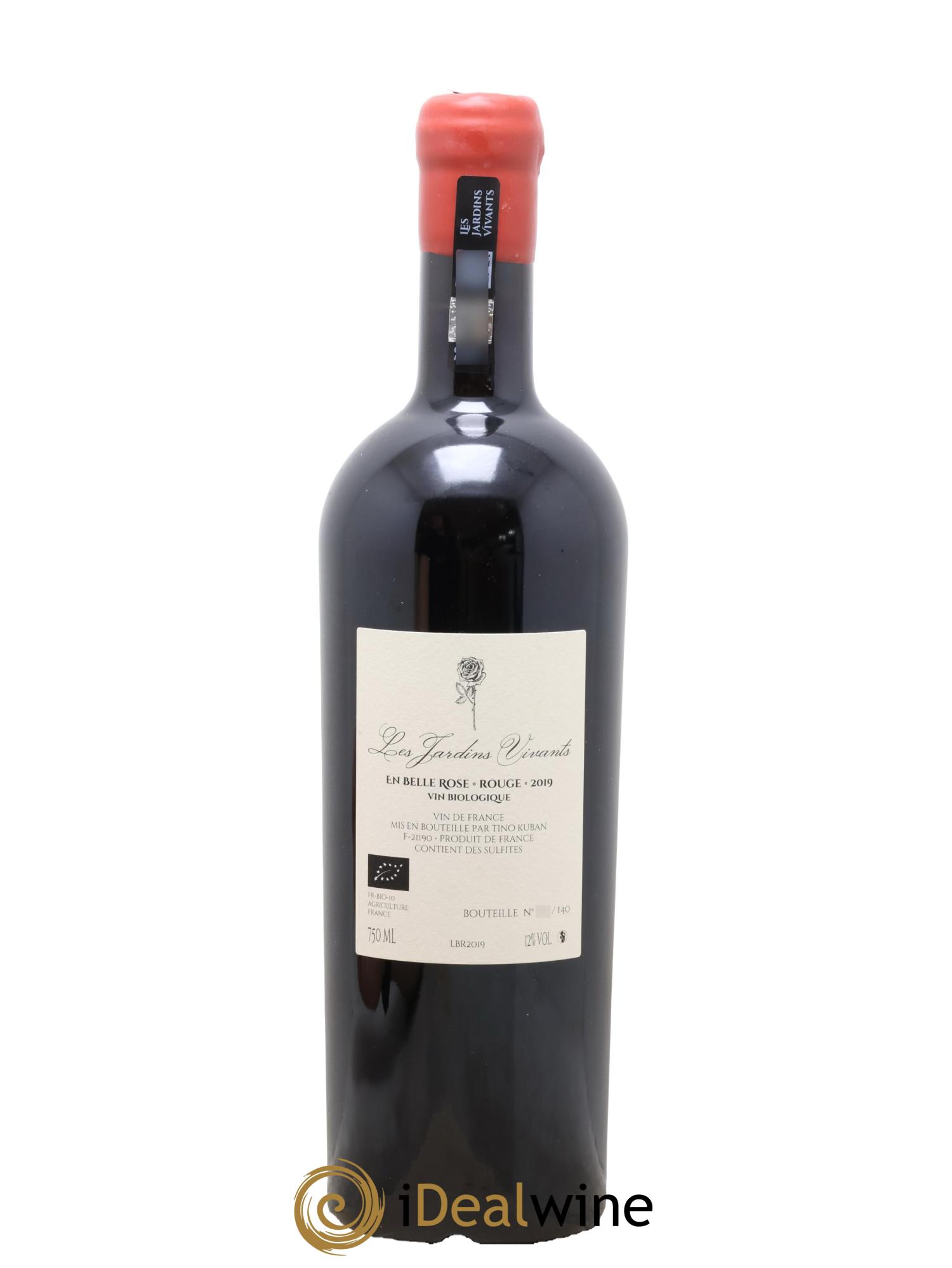 Vin de France En Belle Rose Tino Kuban Les Jardins Vivants 2019 - Lotto di 1 bottiglia - 1