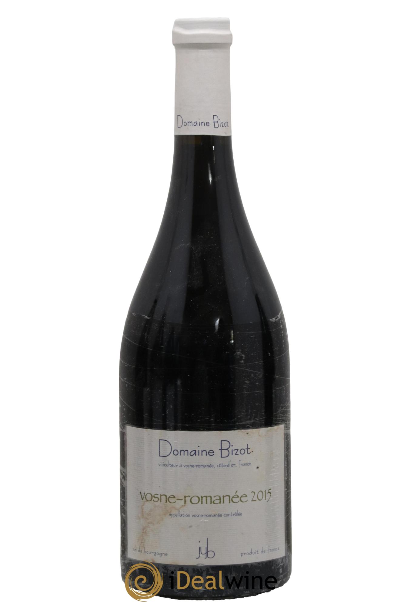 Vosne-Romanée Bizot (Domaine) 2015 - Lot of 1 bottle - 0
