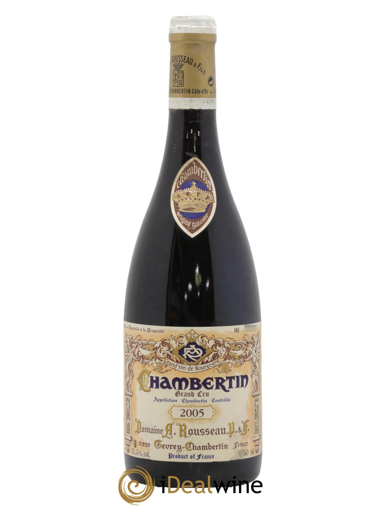 Chambertin Grand Cru Armand Rousseau (Domaine) 2005 - Lotto di 1 bottiglia - 0