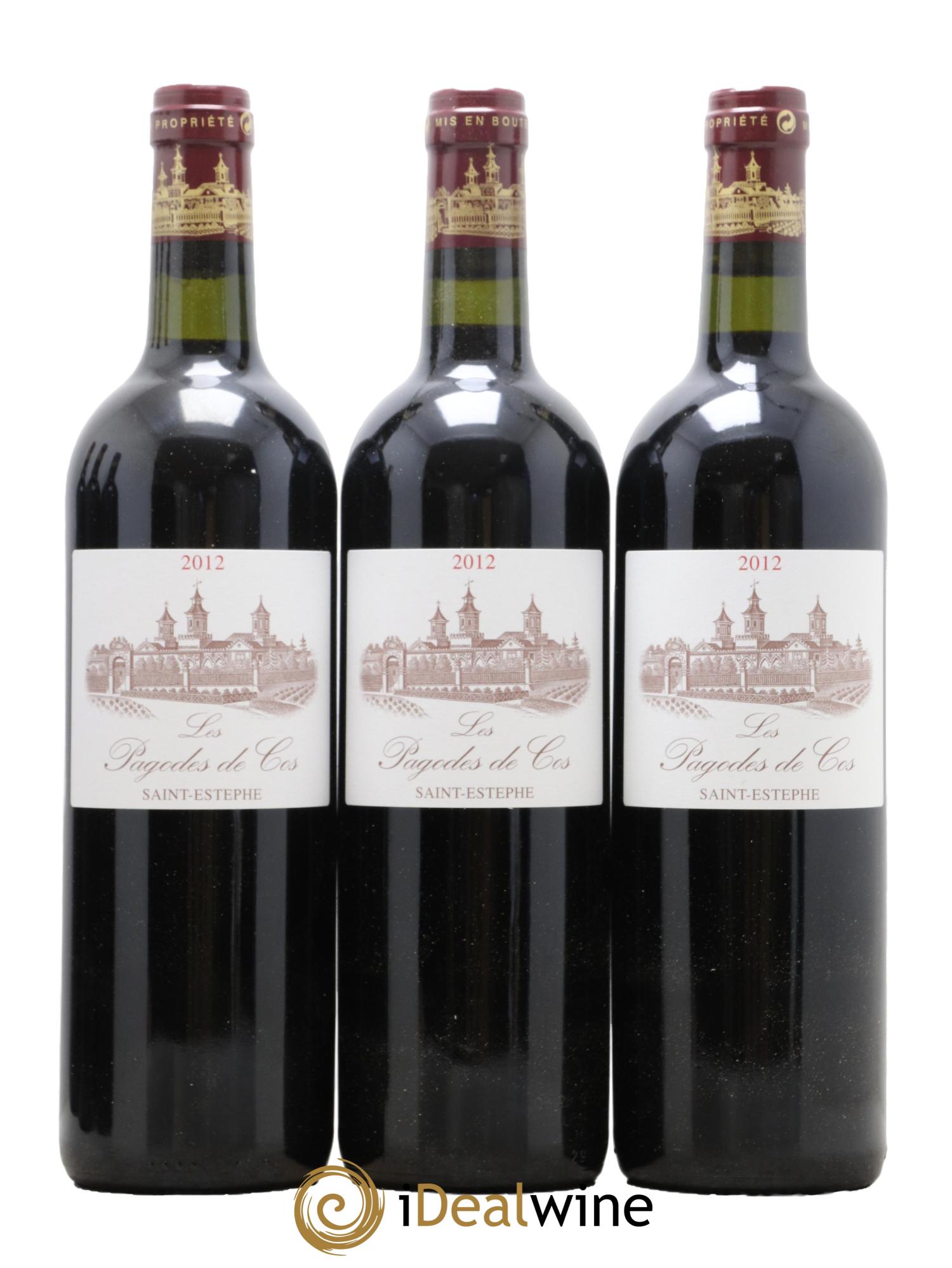 Les Pagodes de Cos Second Vin 2012 - Lot of 12 bottles - 3