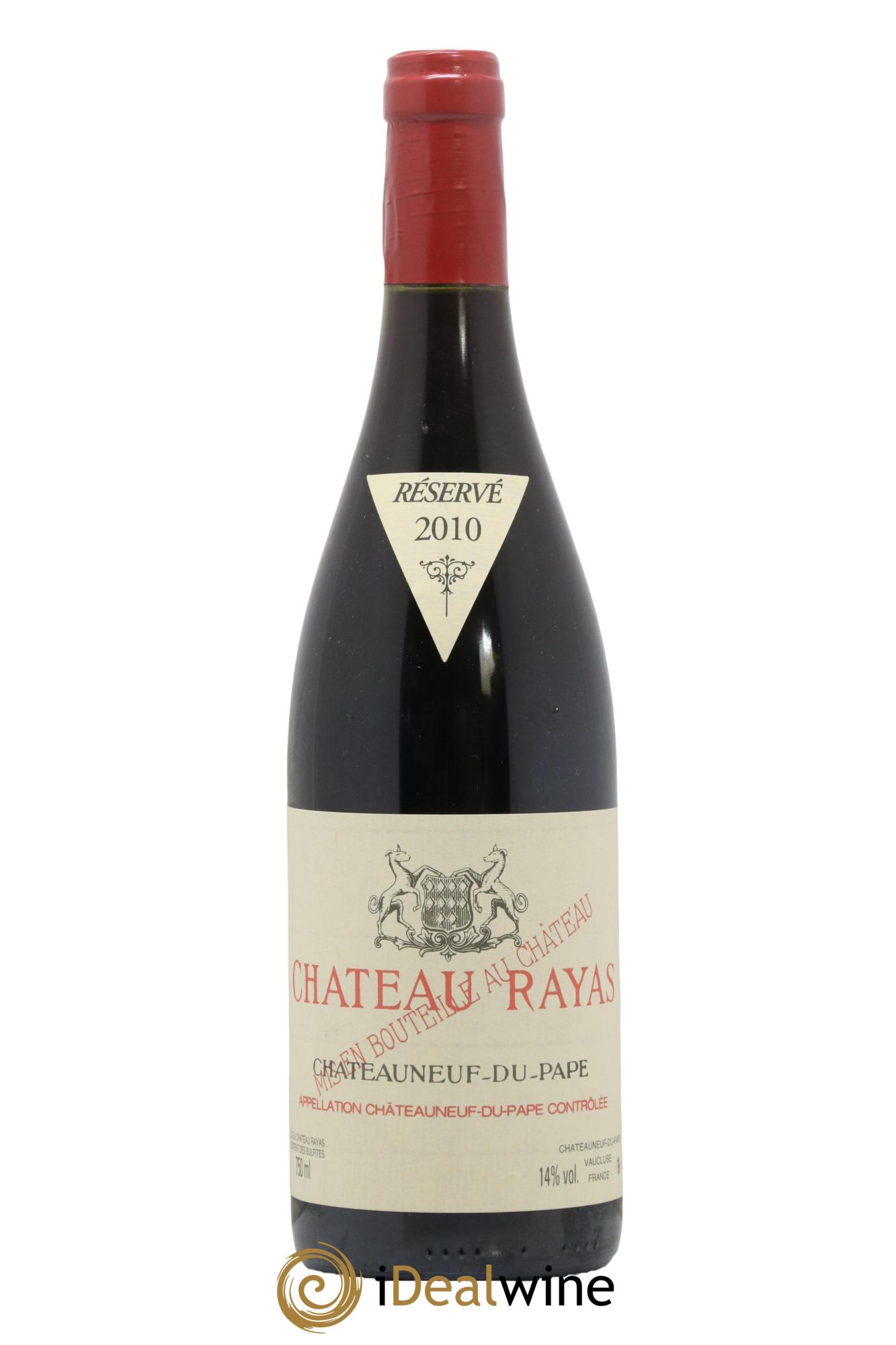 Châteauneuf-du-Pape Château Rayas Emmanuel Reynaud 2010 - Lot de 1 bouteille - 0