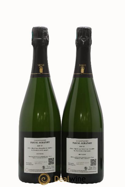 Champagne Grand Cru Blanc de Blancs Brut Nature Agrapart & Fils 2017 - Lotto di 2 bottiglie - 1