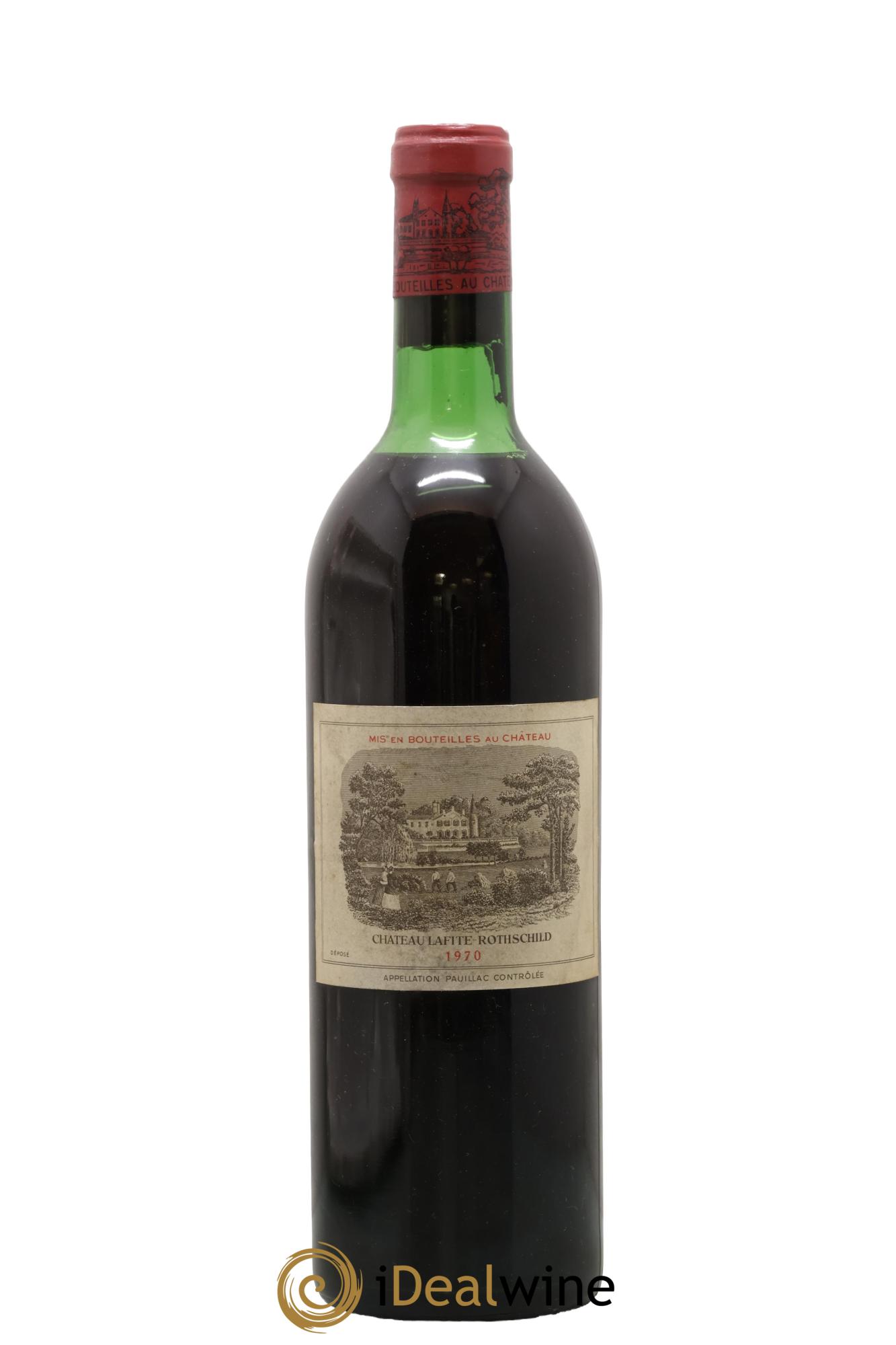 Château Lafite Rothschild 1er Grand Cru Classé 1970 - Lot de 1 bouteille - 0