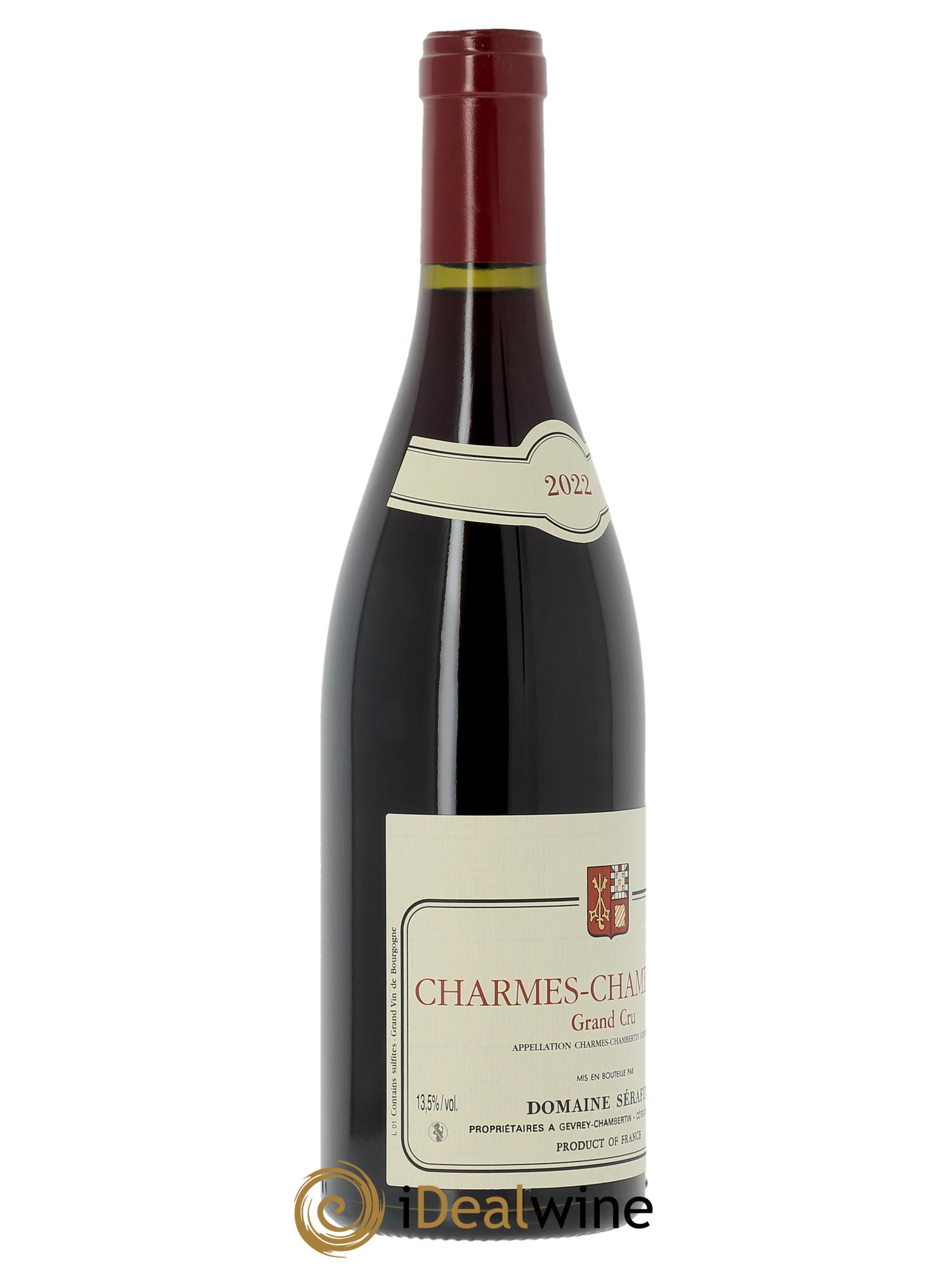 Charmes-Chambertin Grand Cru Christian Sérafin Père et Fils  2022 - Lot of 1 bottle - 2