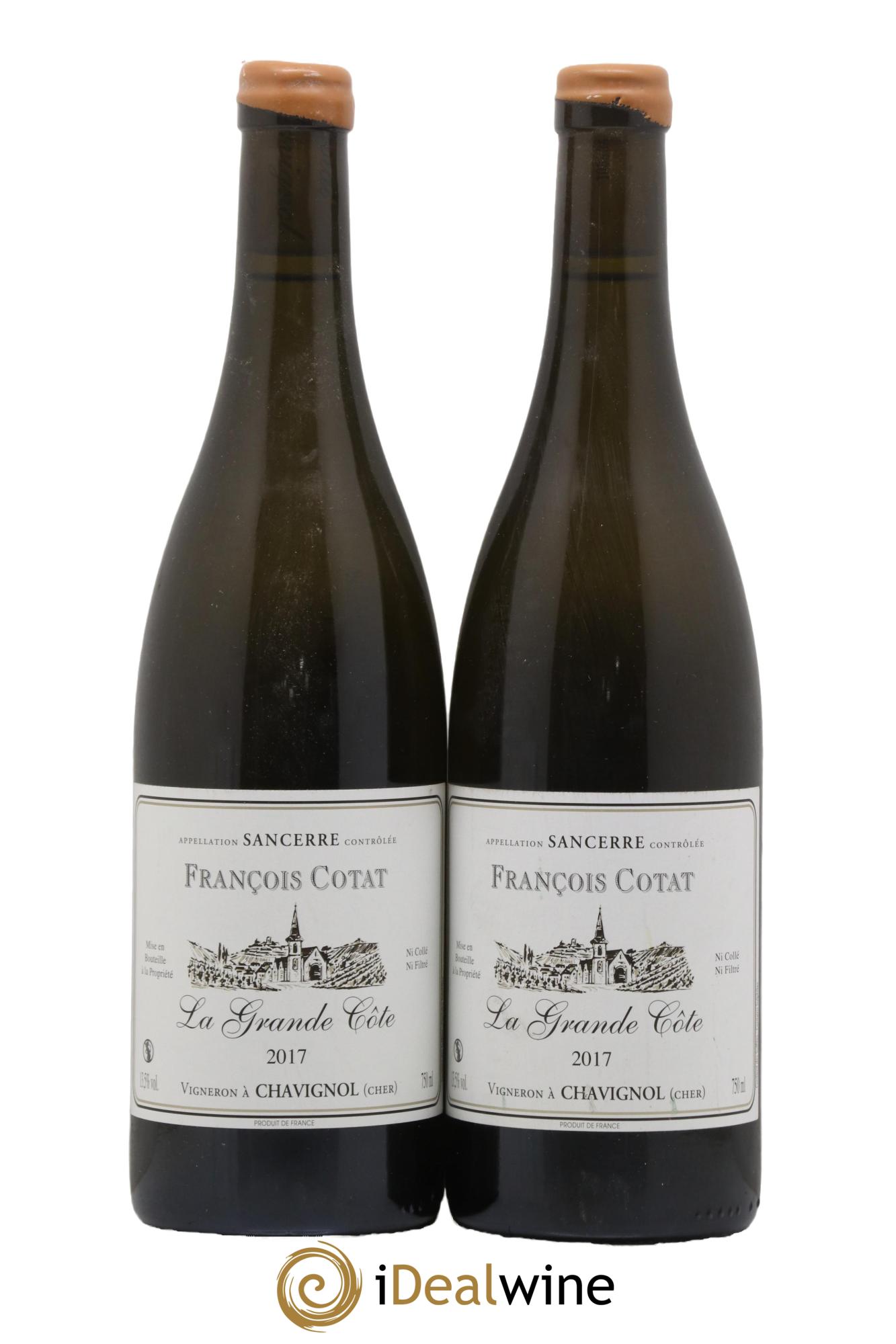 Sancerre La Grande Côte François Cotat 2017 - Lotto di 2 bottiglie - 0