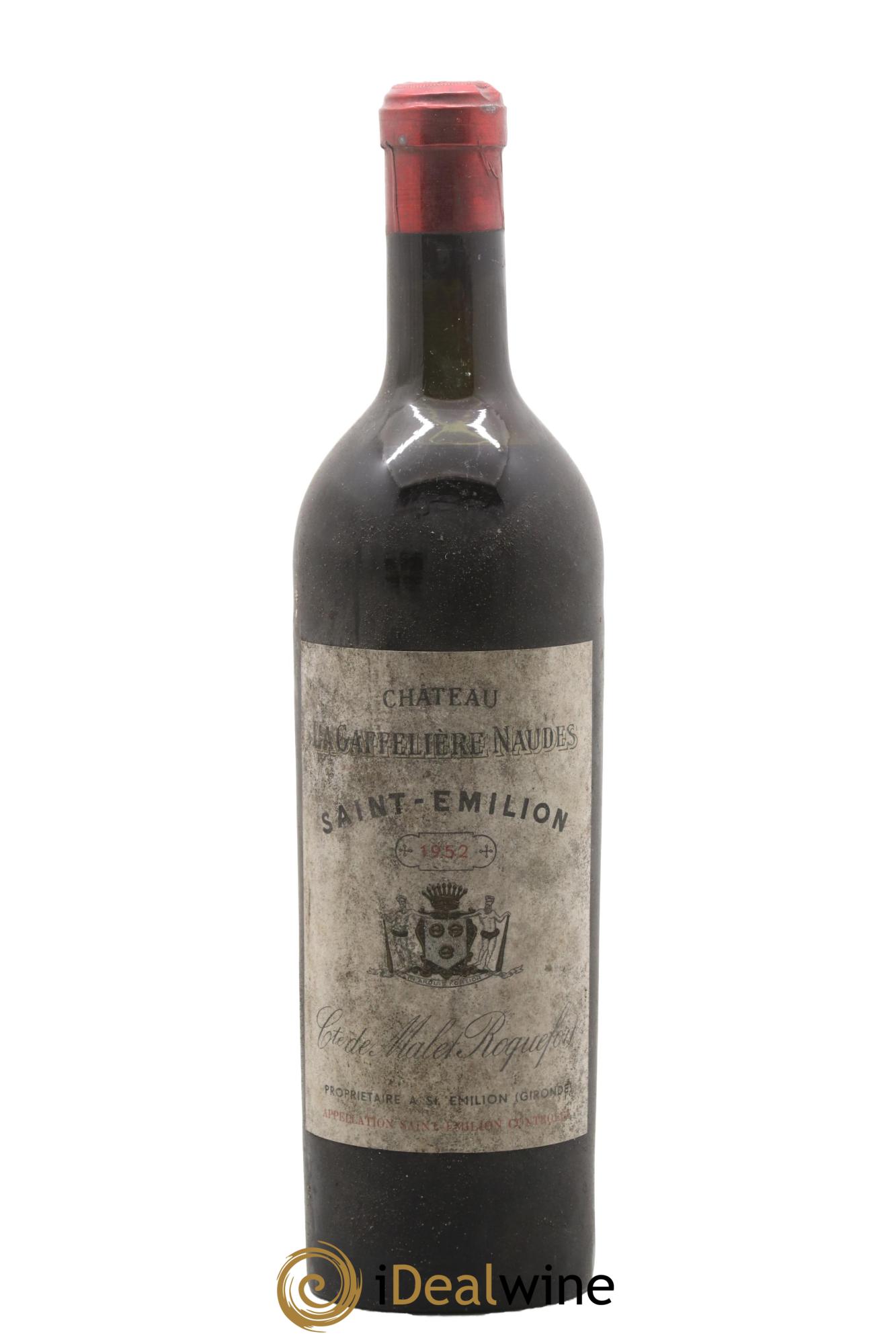 Saint-Émilion Grand Cru Château La Gaffelière Naudes 1952 - Lot of 1 bottle - 0