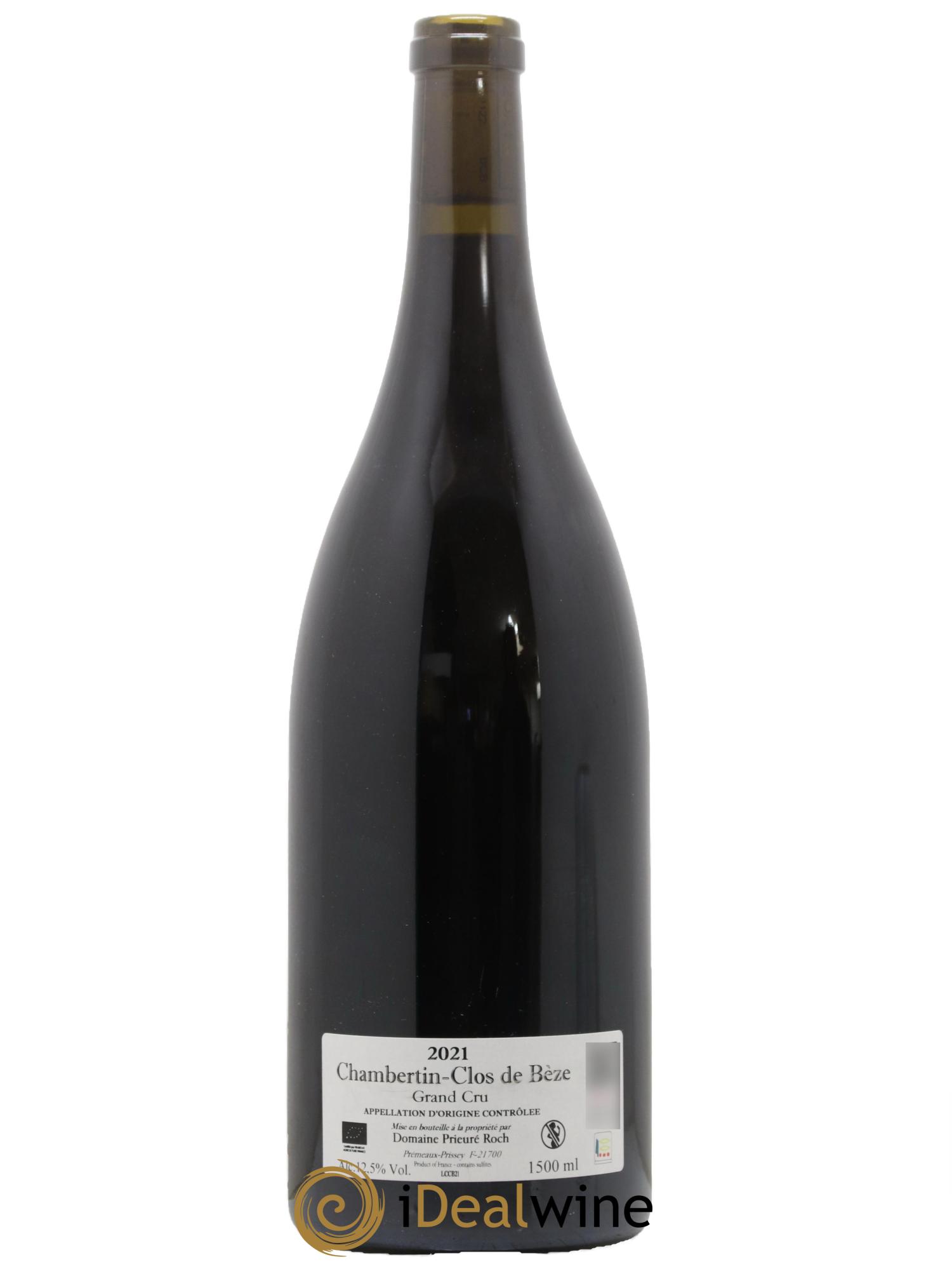 Chambertin Clos de Bèze Grand Cru Prieuré Roch 2021 - Lot de 1 magnum - 1