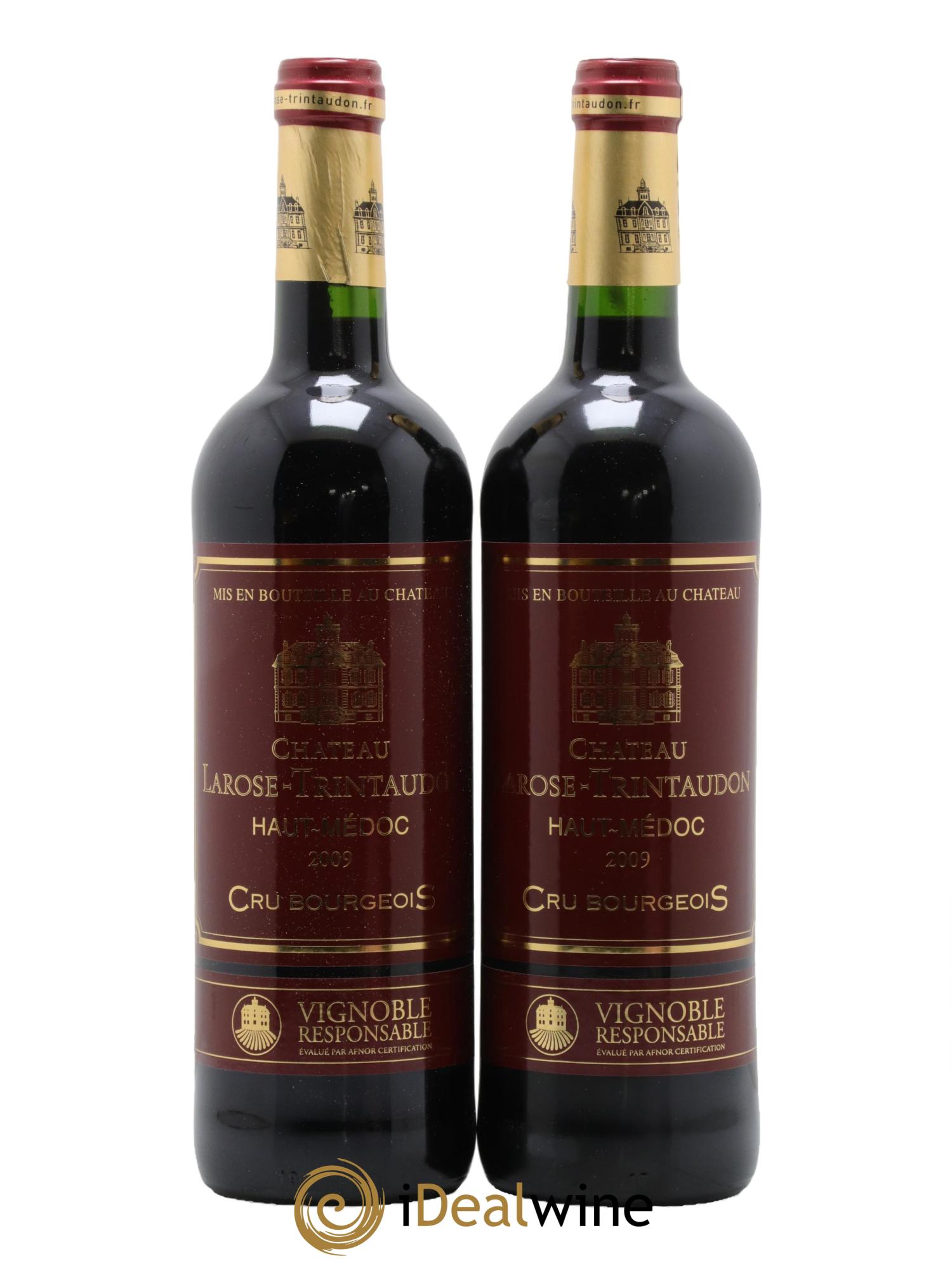 Château Larose Trintaudon Cru Bourgeois 2009 - Lot de 2 bouteilles - 0