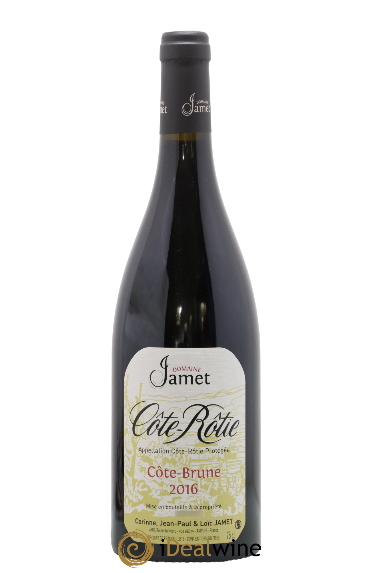 Côte-Rôtie Côte Brune Jamet (Domaine) 2016 - Lot de 1 bouteille - 0
