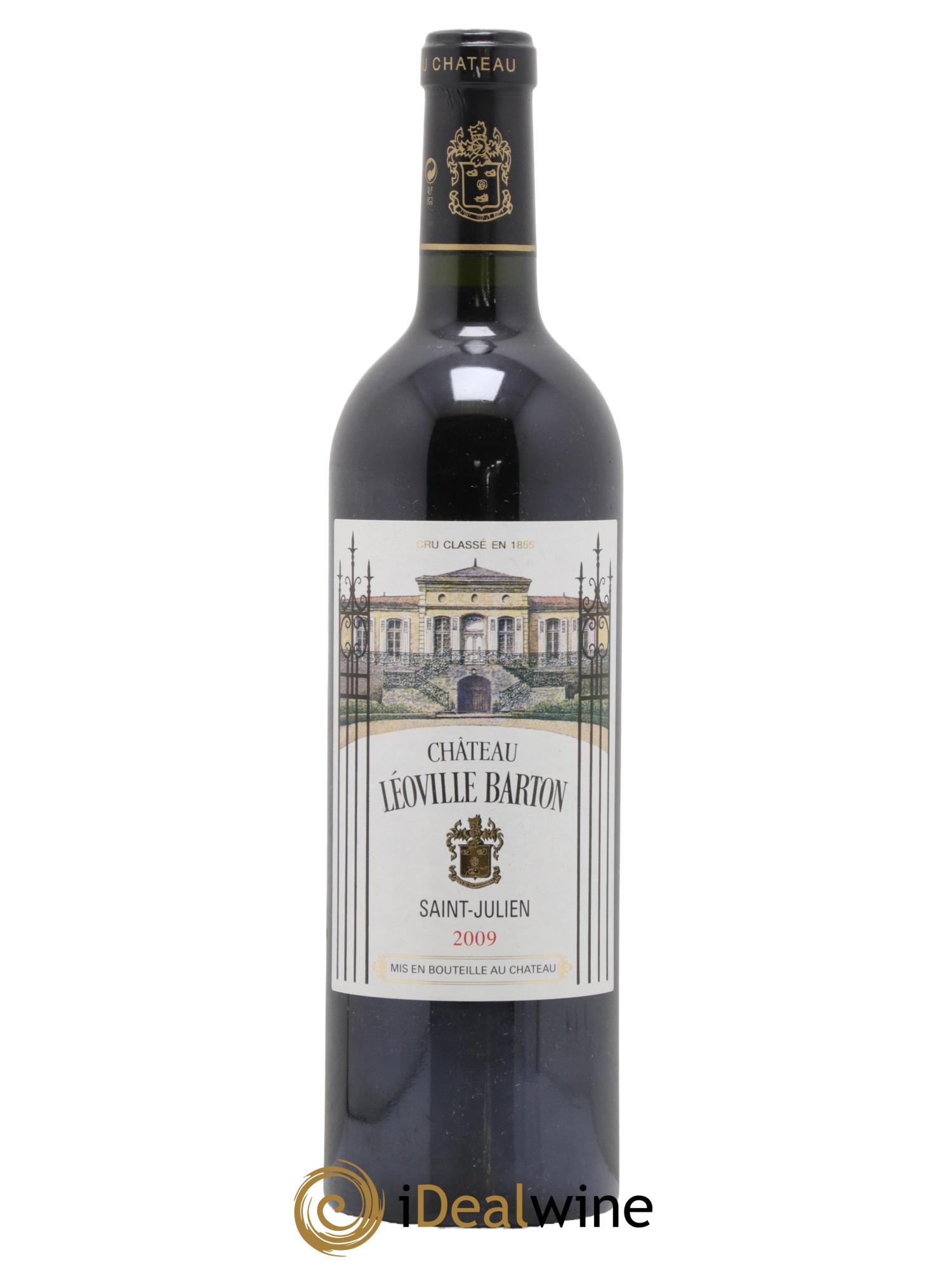 Château Léoville Barton 2ème Grand Cru Classé 2009 - Lot de 1 bouteille - 0