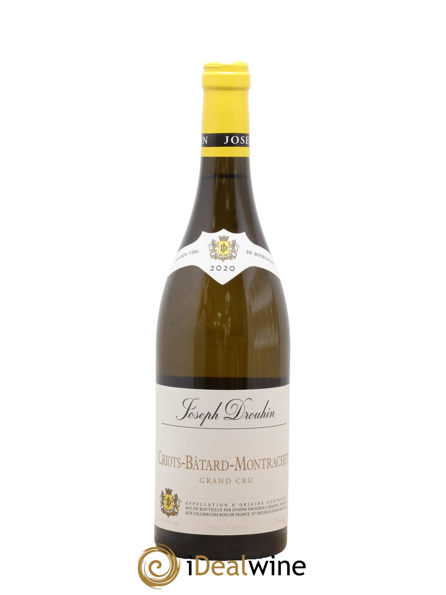 Criots-Bâtard-Montrachet Grand Cru Joseph Drouhin 2020 - Posten von 1 Flasche - 0