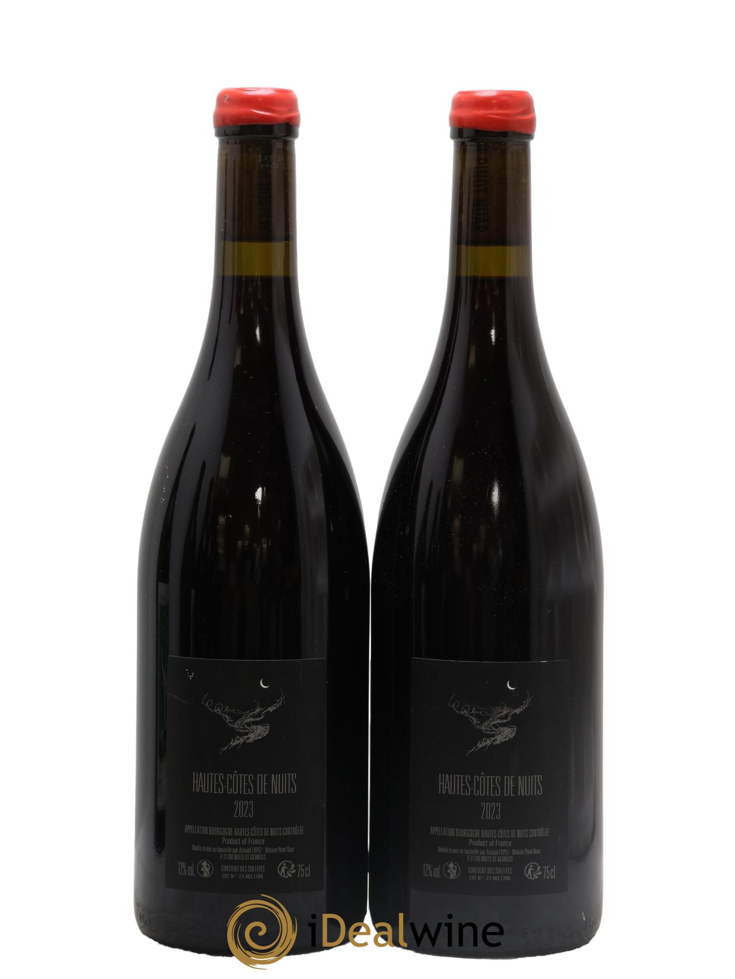 Hautes-Côtes de Nuits Chevrey Arnaud Lopez 2023 - Lot de 2 bouteilles - 1