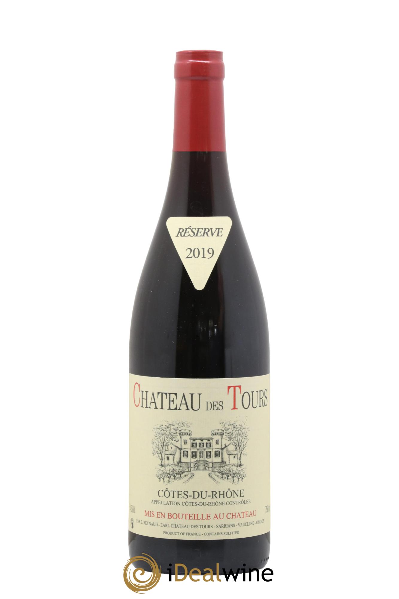 Côtes-du-Rhône Château des Tours Emmanuel Reynaud 2019 - Lot de 1 bouteille - 0