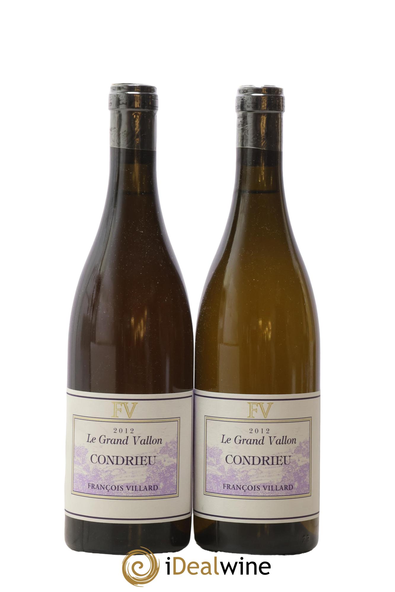 Condrieu Le Grand Vallon François Villard 2012 - Lot de 2 bouteilles - 0
