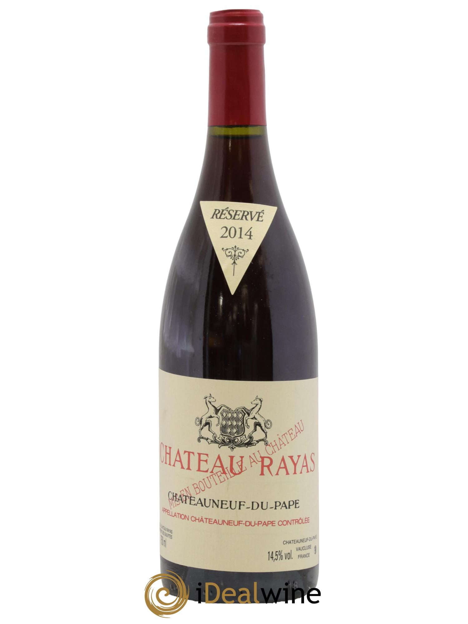 Châteauneuf-du-Pape Château Rayas Emmanuel Reynaud 2014 - Lot de 1 bouteille - 0