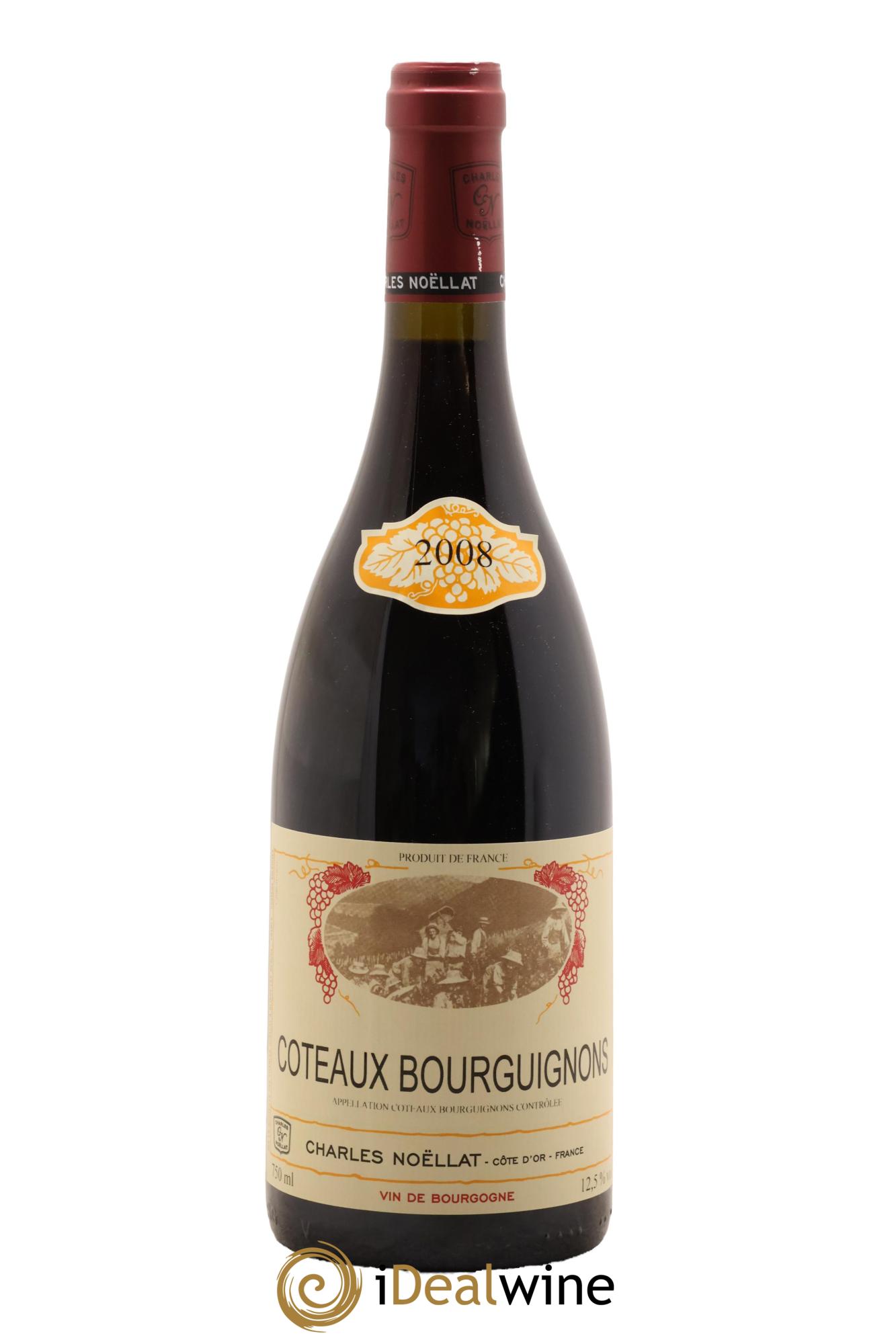 Coteaux Bourguignons Charles Noëllat 2008 - Lot de 1 bouteille - 0