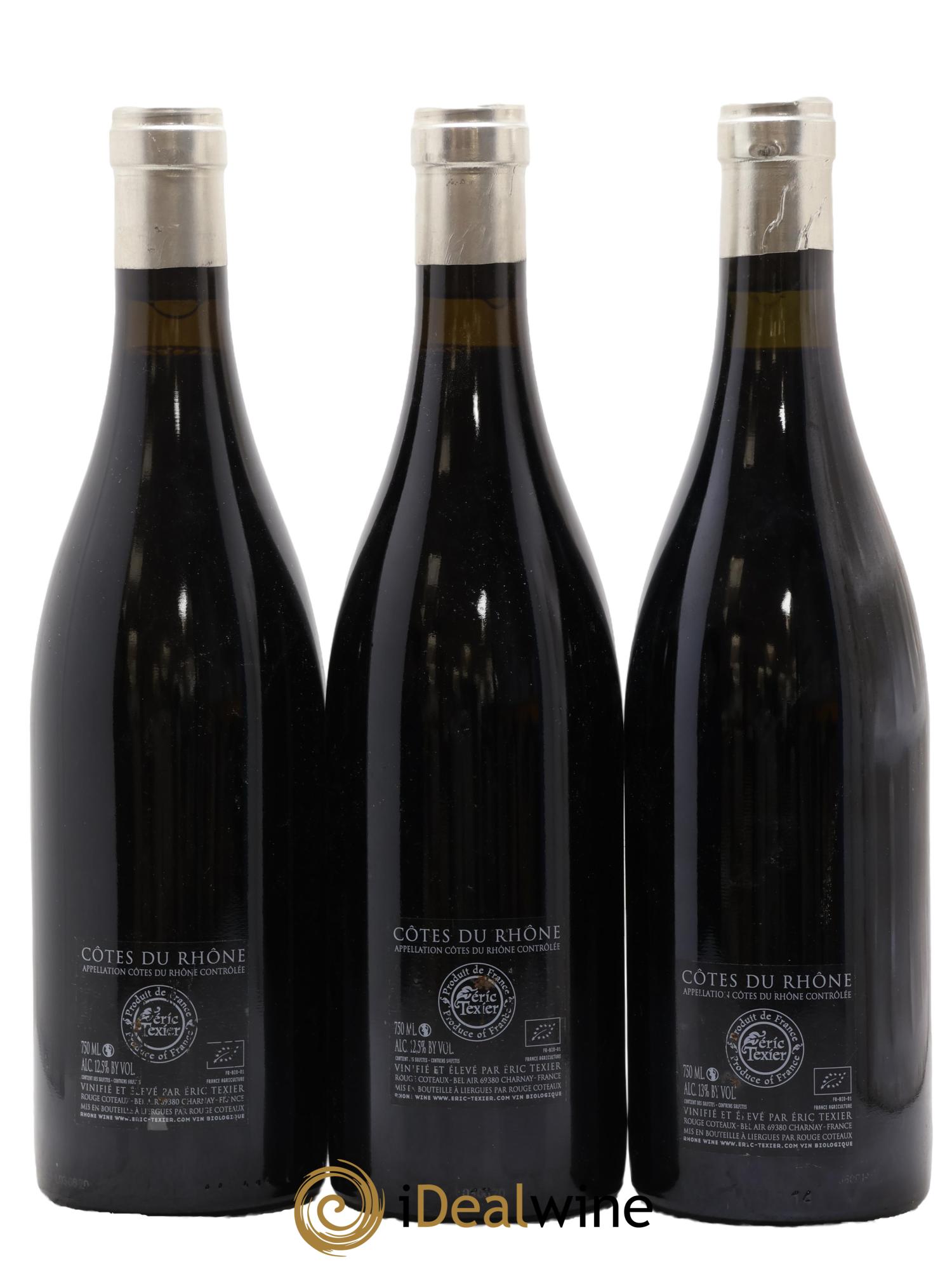Côtes-du-Rhône Vieille Serine Brézème Éric Texier - Lot of 3 bottles - 1