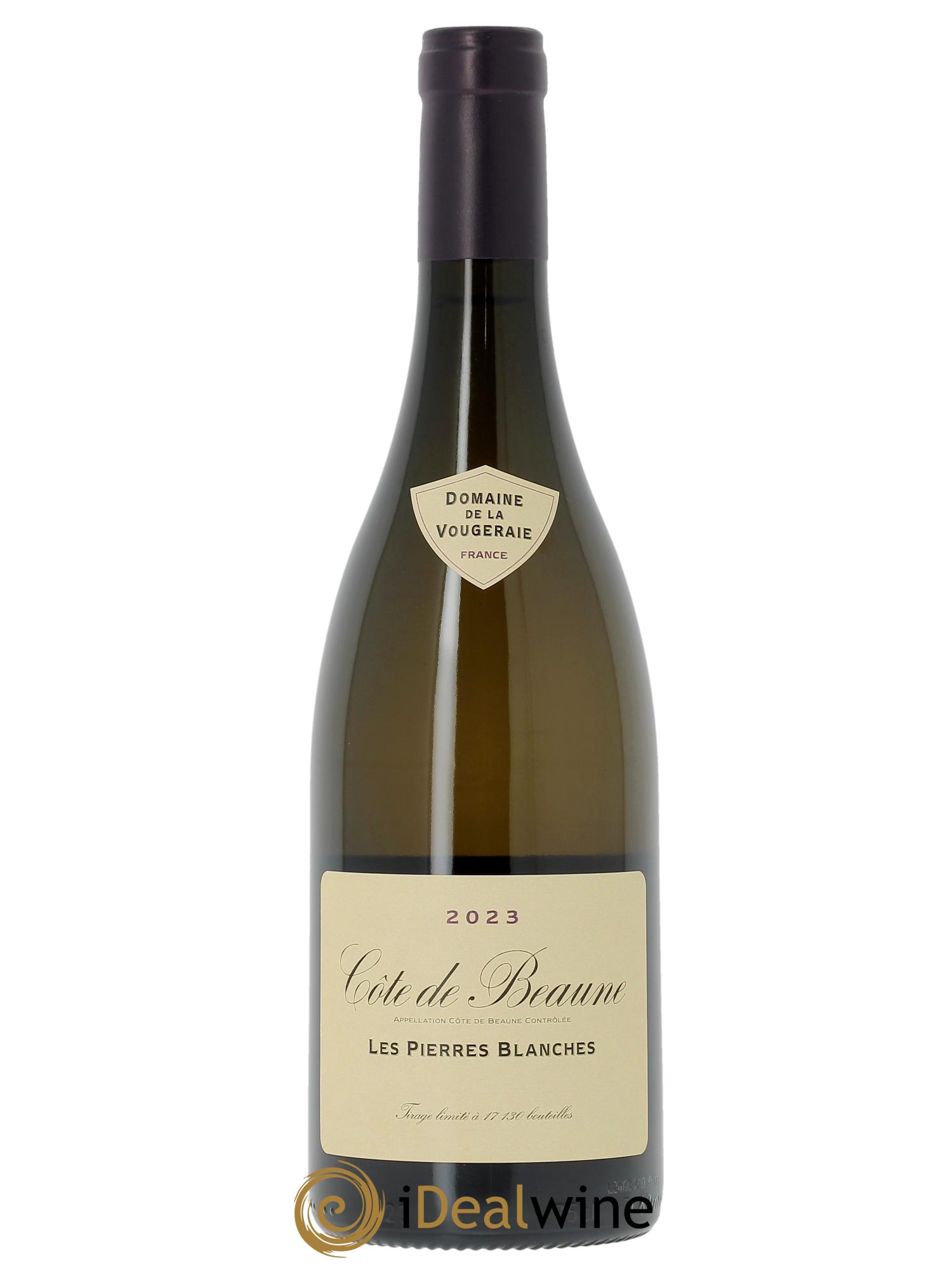 Côte de Beaune Les Pierres Blanches La Vougeraie  2023 - Lot de 1 bouteille - 0
