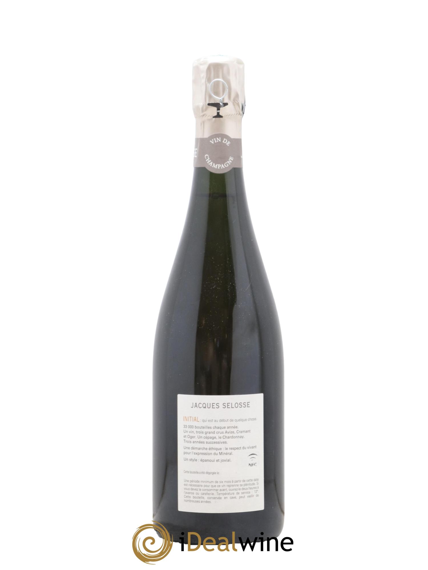 Initial Brut Jacques Selosse - Lot de 1 bouteille - 1