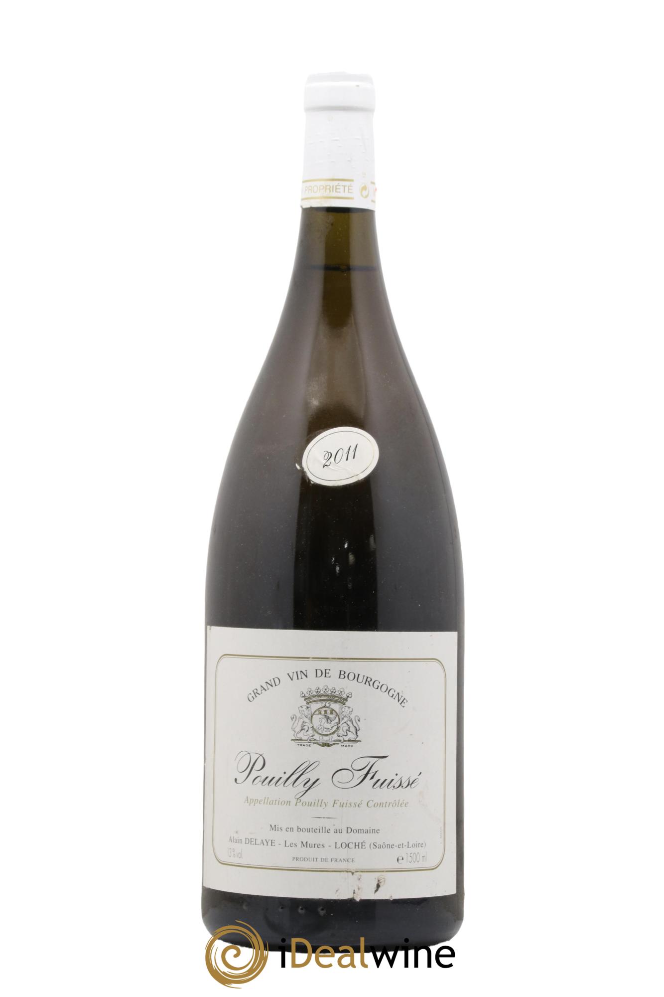 Pouilly-Fuissé Alain Delaye 2011 - Posten von 1 Magnum - 0