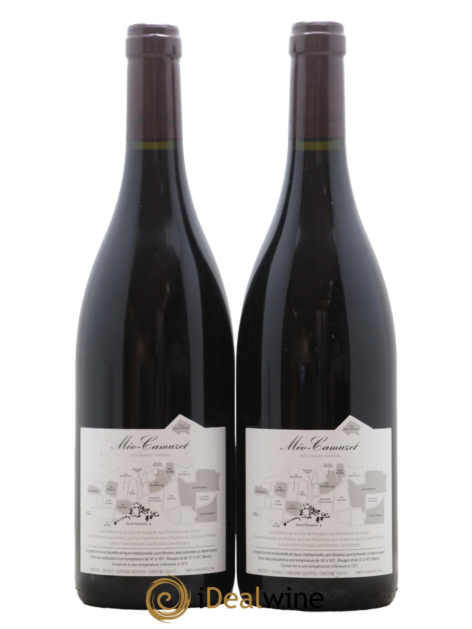 Vosne-Romanée 1er Cru Les Chaumes Méo-Camuzet (Domaine) 2017 - Lot de 2 bouteilles - 1